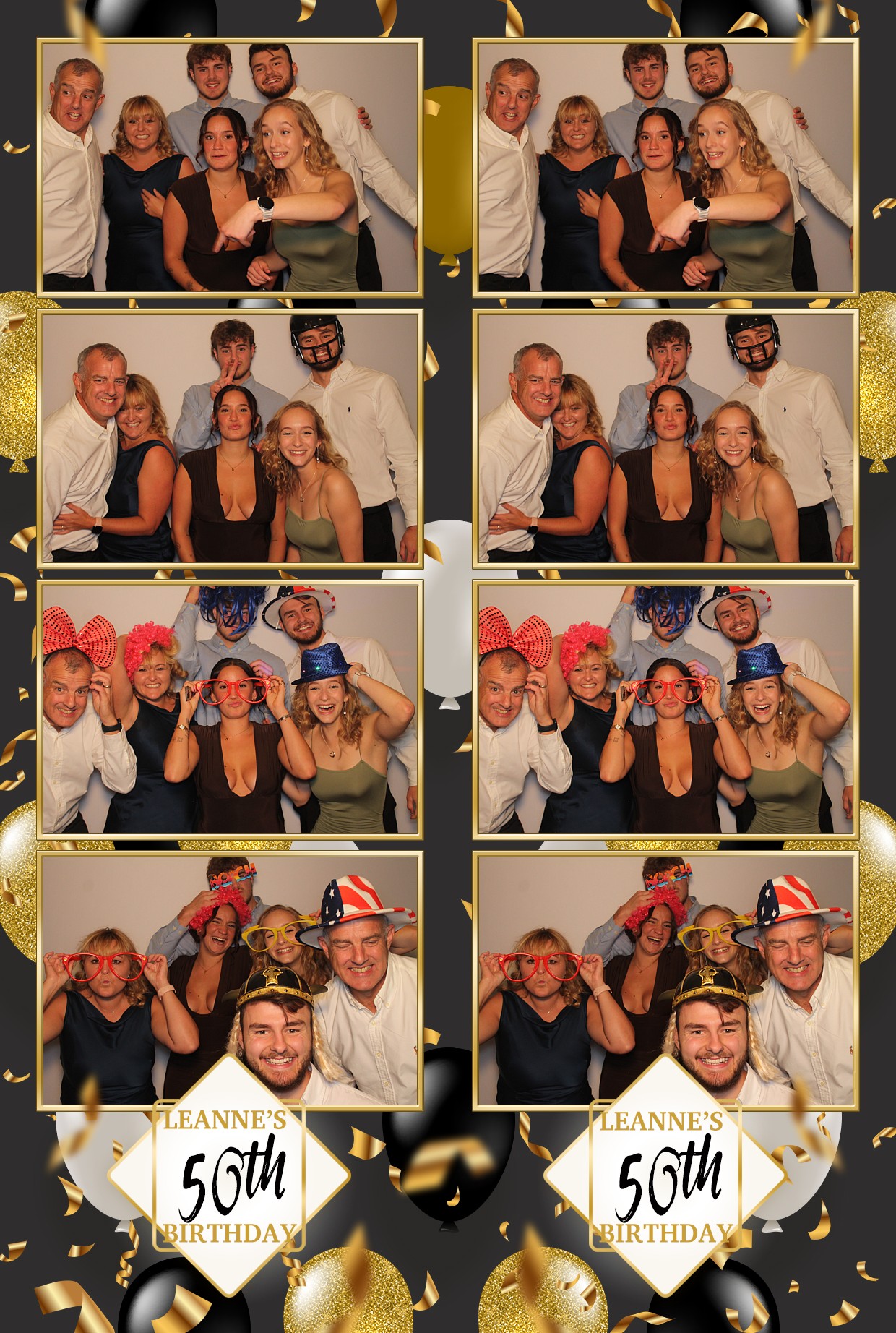 Leanne's 50th Birthday | View more photos from the event at gallery.myphotoboothexperience.co.uk/u/MyPhotoBoothExperienceLtd/Leannes-50th-Birthday