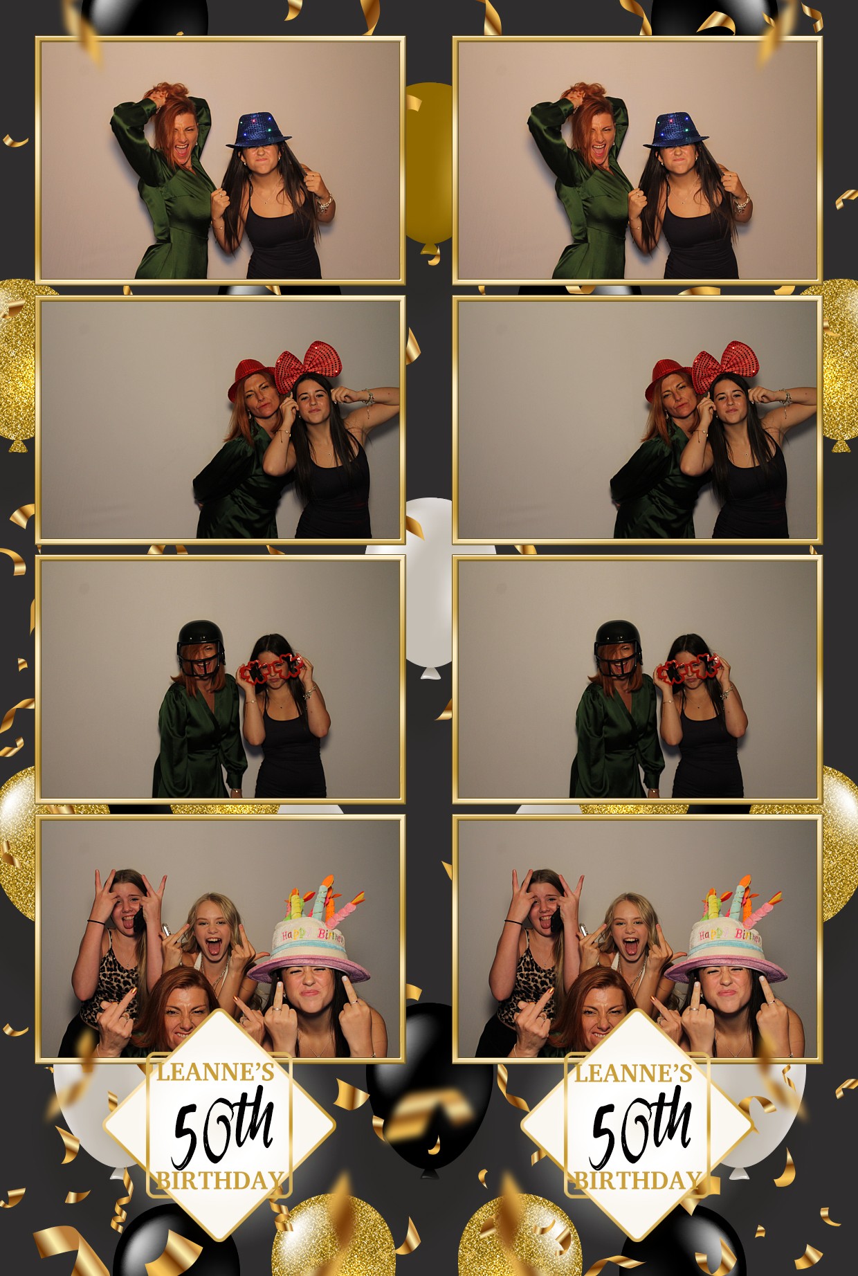Leanne's 50th Birthday | View more photos from the event at gallery.myphotoboothexperience.co.uk/u/MyPhotoBoothExperienceLtd/Leannes-50th-Birthday