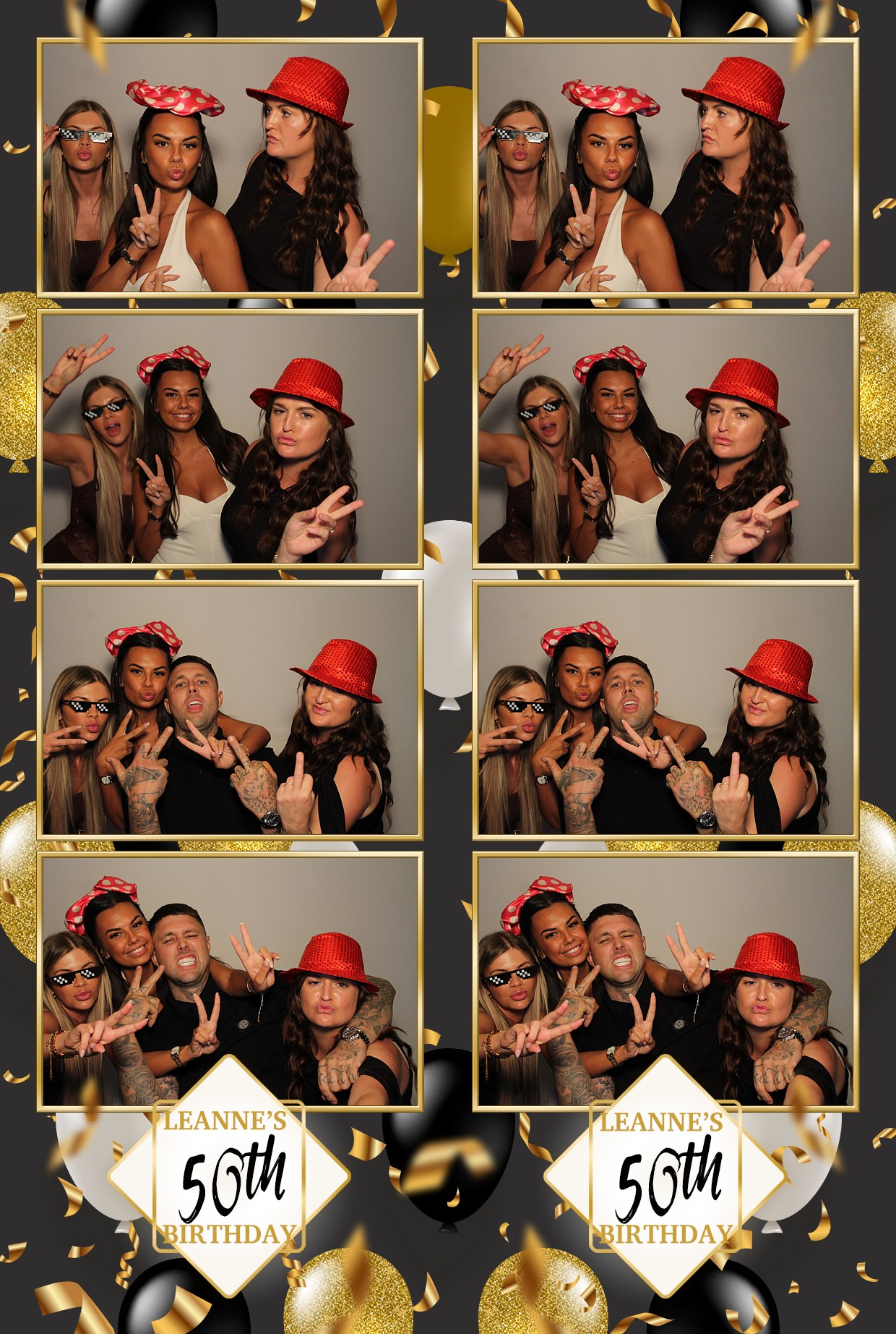 Leanne's 50th Birthday | View more photos from the event at gallery.myphotoboothexperience.co.uk/u/MyPhotoBoothExperienceLtd/Leannes-50th-Birthday