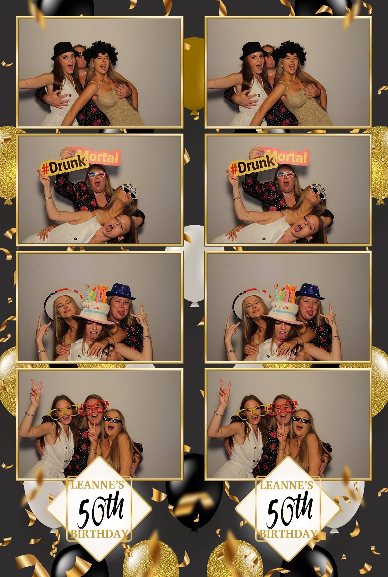 Leanne's 50th Birthday | View more photos from the event at gallery.myphotoboothexperience.co.uk/u/MyPhotoBoothExperienceLtd/Leannes-50th-Birthday