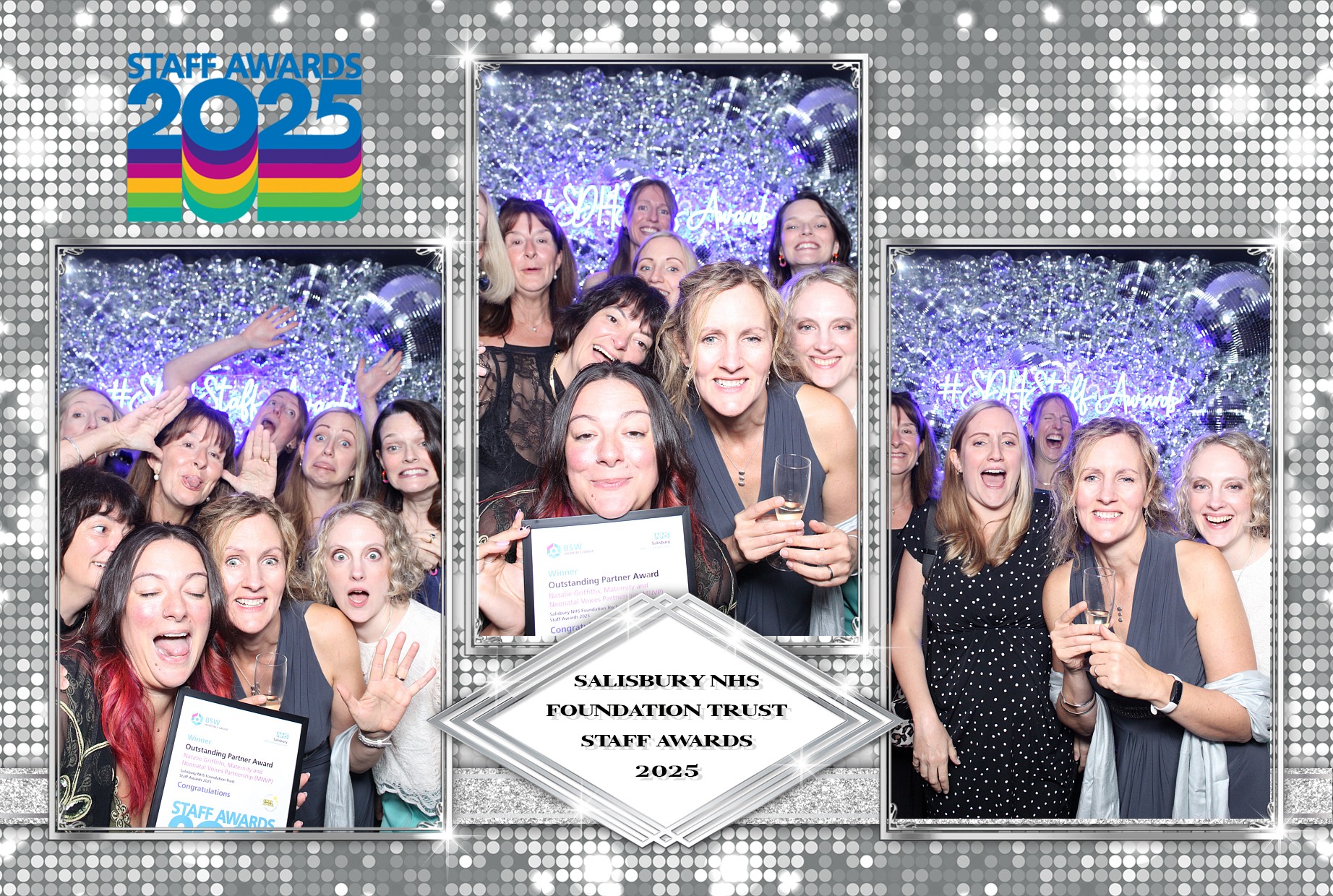Salisbury NHS Foundation Trust Staff Awards 2025 | View more photos from the event at gallery.myphotoboothexperience.co.uk/u/MyPhotoBoothExperienceLtd/Salisbury-NHS-Foundation-Trust-Staff-Awards-2025