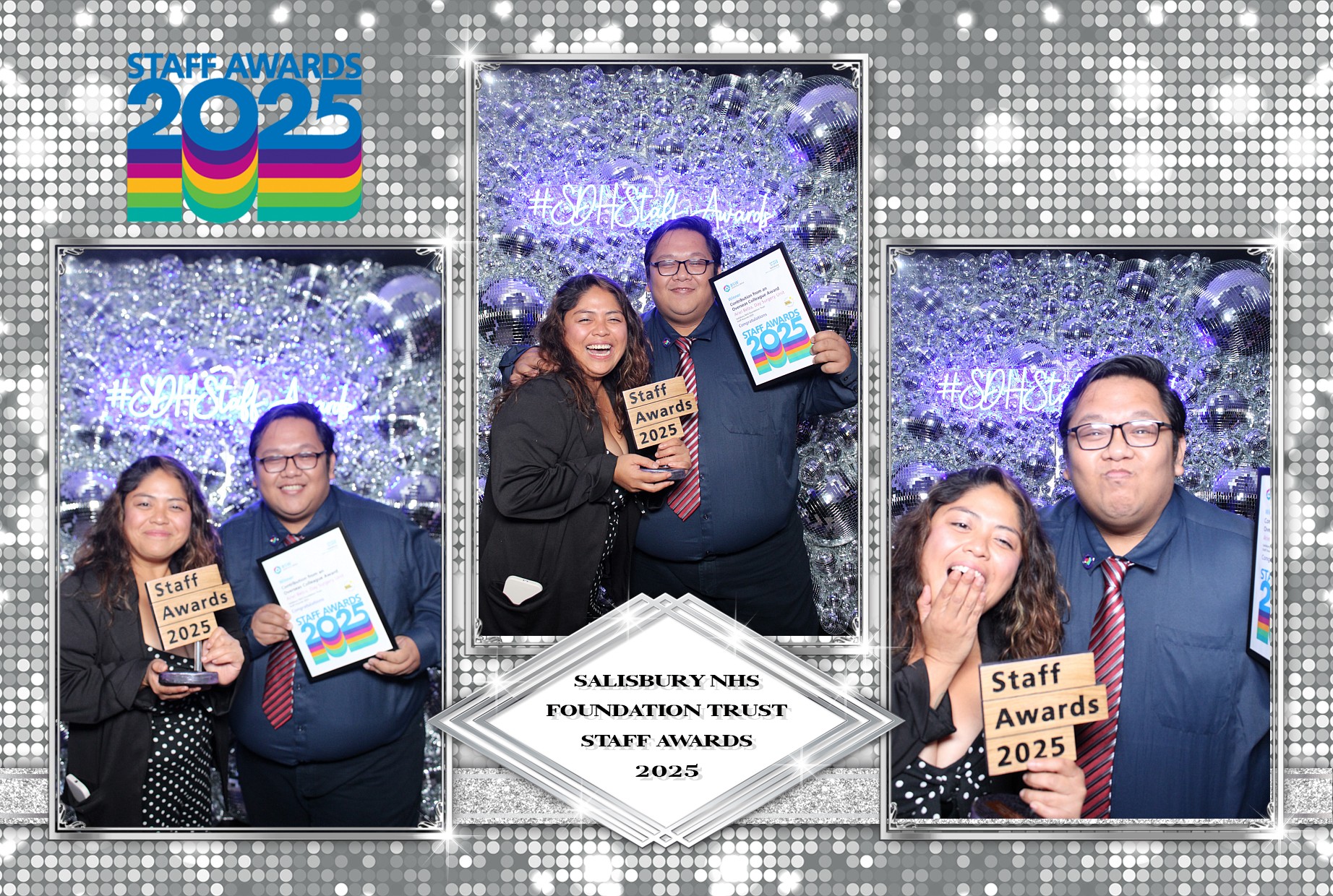 Salisbury NHS Foundation Trust Staff Awards 2025 | View more photos from the event at gallery.myphotoboothexperience.co.uk/u/MyPhotoBoothExperienceLtd/Salisbury-NHS-Foundation-Trust-Staff-Awards-2025