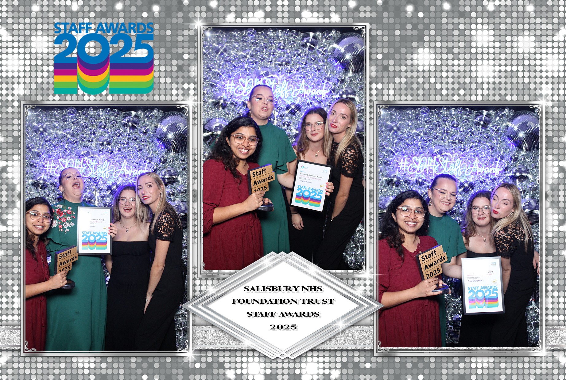 Salisbury NHS Foundation Trust Staff Awards 2025 | View more photos from the event at gallery.myphotoboothexperience.co.uk/u/MyPhotoBoothExperienceLtd/Salisbury-NHS-Foundation-Trust-Staff-Awards-2025