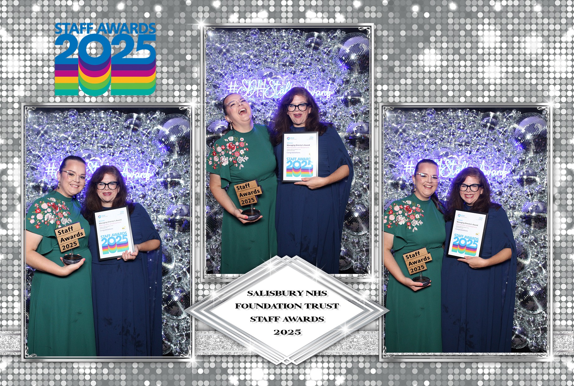 Salisbury NHS Foundation Trust Staff Awards 2025 | View more photos from the event at gallery.myphotoboothexperience.co.uk/u/MyPhotoBoothExperienceLtd/Salisbury-NHS-Foundation-Trust-Staff-Awards-2025