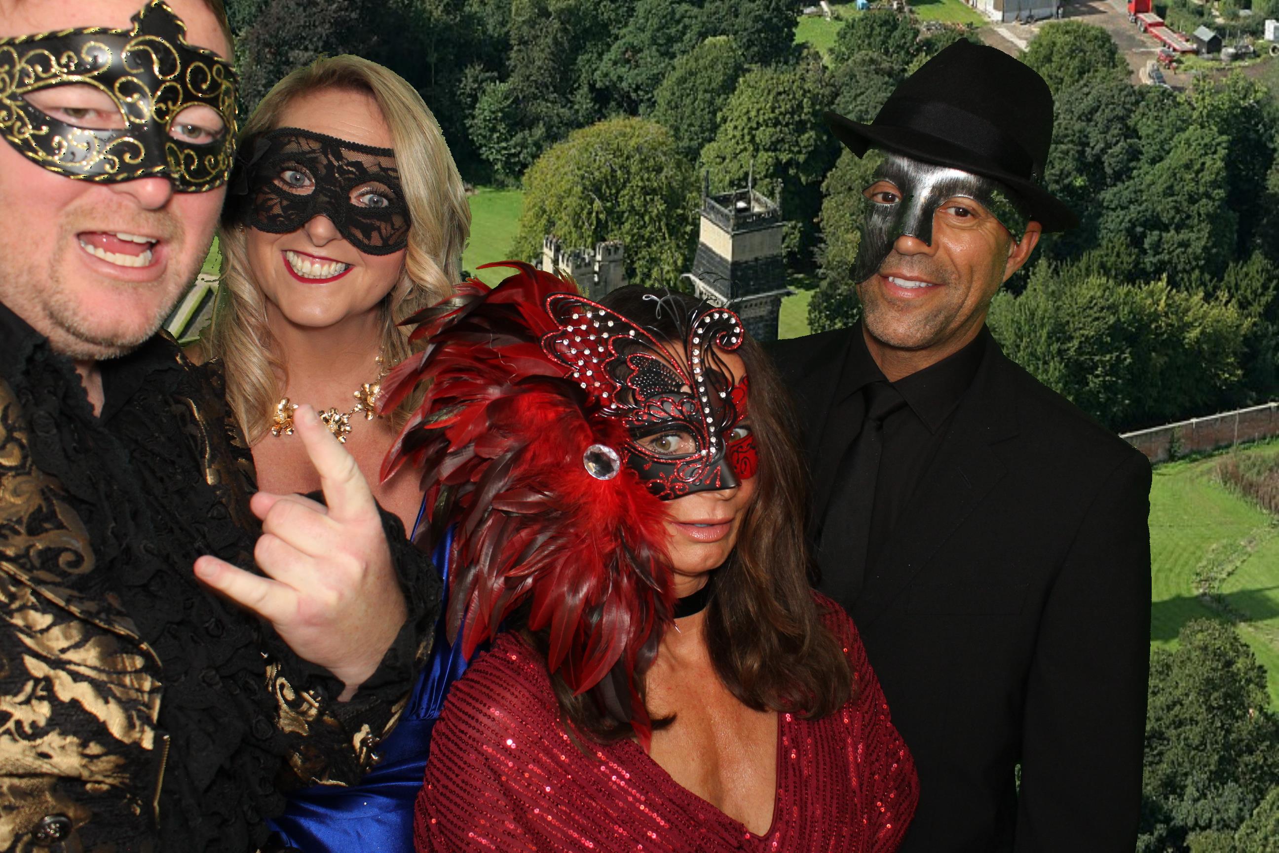 Carlton Towers Masquerade Ball | View more photos from the event at gallery.omegaphotobooths.co.uk/u/Omega-Photobooths/Carlton-Towers-Masquerade-Ball