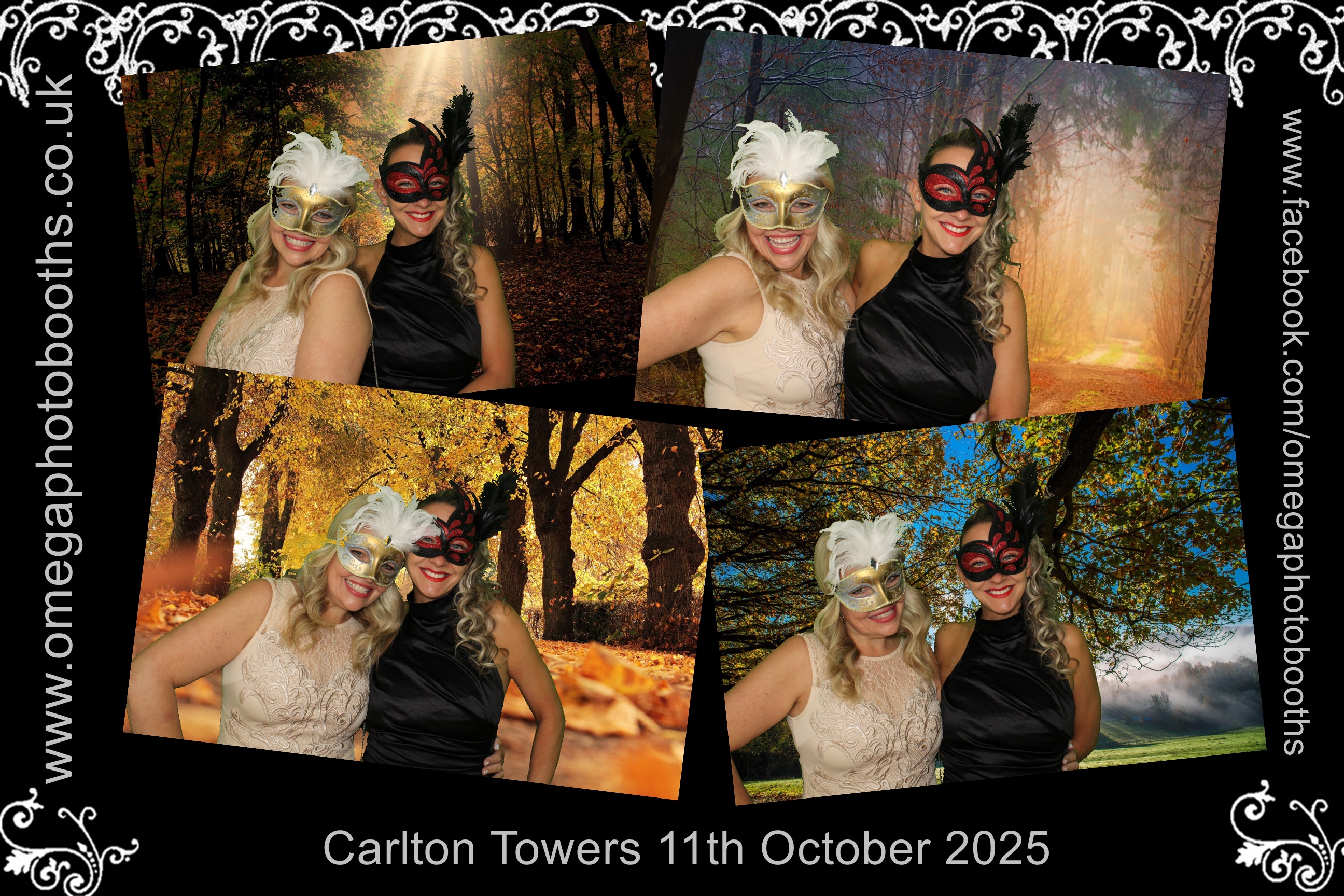 Carlton Towers Masquerade Ball | View more photos from the event at gallery.omegaphotobooths.co.uk/u/Omega-Photobooths/Carlton-Towers-Masquerade-Ball