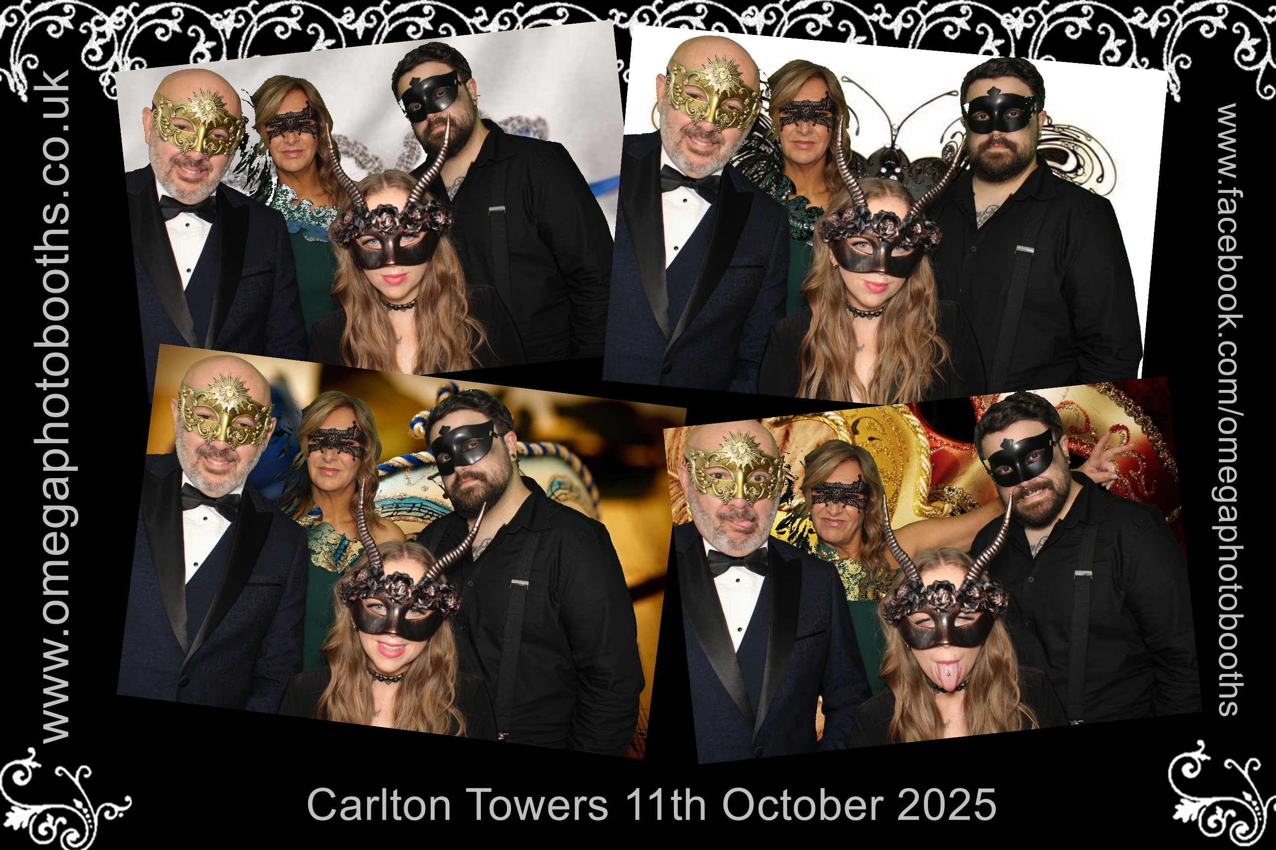 Carlton Towers Masquerade Ball | View more photos from the event at gallery.omegaphotobooths.co.uk/u/Omega-Photobooths/Carlton-Towers-Masquerade-Ball