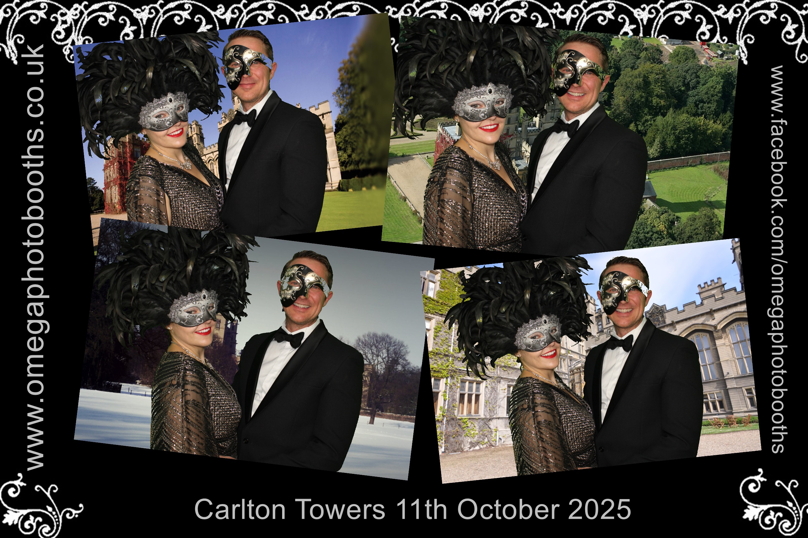 Carlton Towers Masquerade Ball | View more photos from the event at gallery.omegaphotobooths.co.uk/u/Omega-Photobooths/Carlton-Towers-Masquerade-Ball