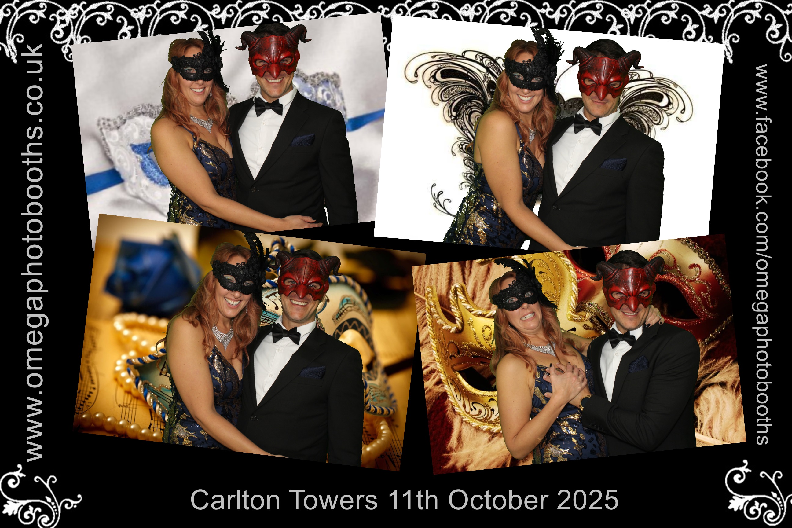 Carlton Towers Masquerade Ball | View more photos from the event at gallery.omegaphotobooths.co.uk/u/Omega-Photobooths/Carlton-Towers-Masquerade-Ball
