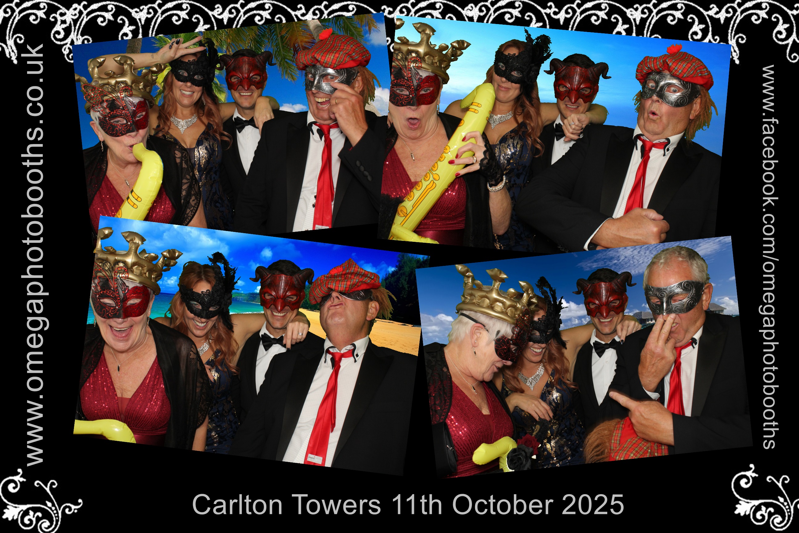 Carlton Towers Masquerade Ball | View more photos from the event at gallery.omegaphotobooths.co.uk/u/Omega-Photobooths/Carlton-Towers-Masquerade-Ball