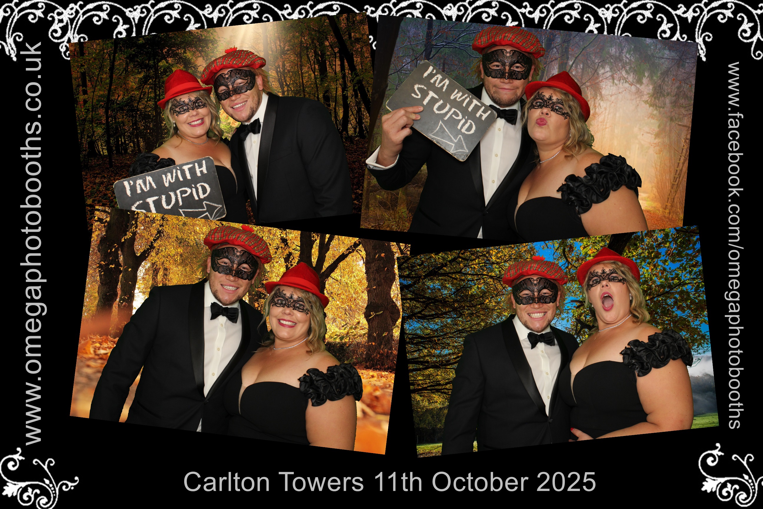 Carlton Towers Masquerade Ball | View more photos from the event at gallery.omegaphotobooths.co.uk/u/Omega-Photobooths/Carlton-Towers-Masquerade-Ball