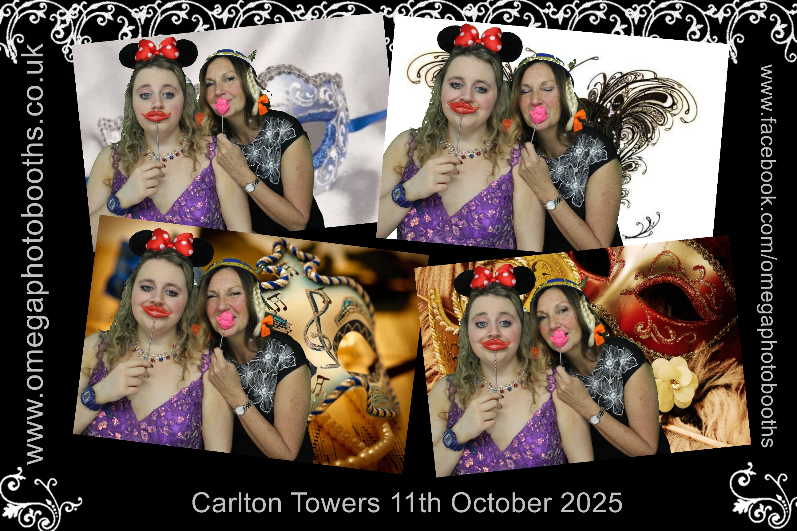 Carlton Towers Masquerade Ball | View more photos from the event at gallery.omegaphotobooths.co.uk/u/Omega-Photobooths/Carlton-Towers-Masquerade-Ball