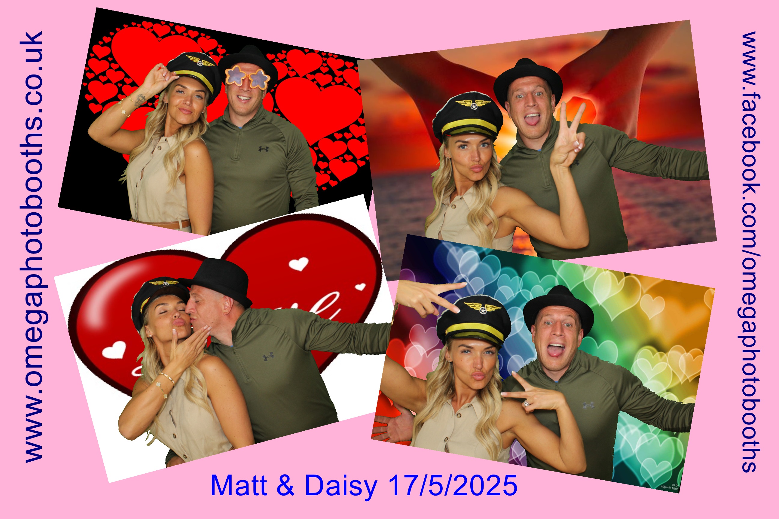 Daisy & Matt's Wedding | View more photos from the event at gallery.omegaphotobooths.co.uk/u/Omega-Photobooths/Daisy-Matts-Wedding