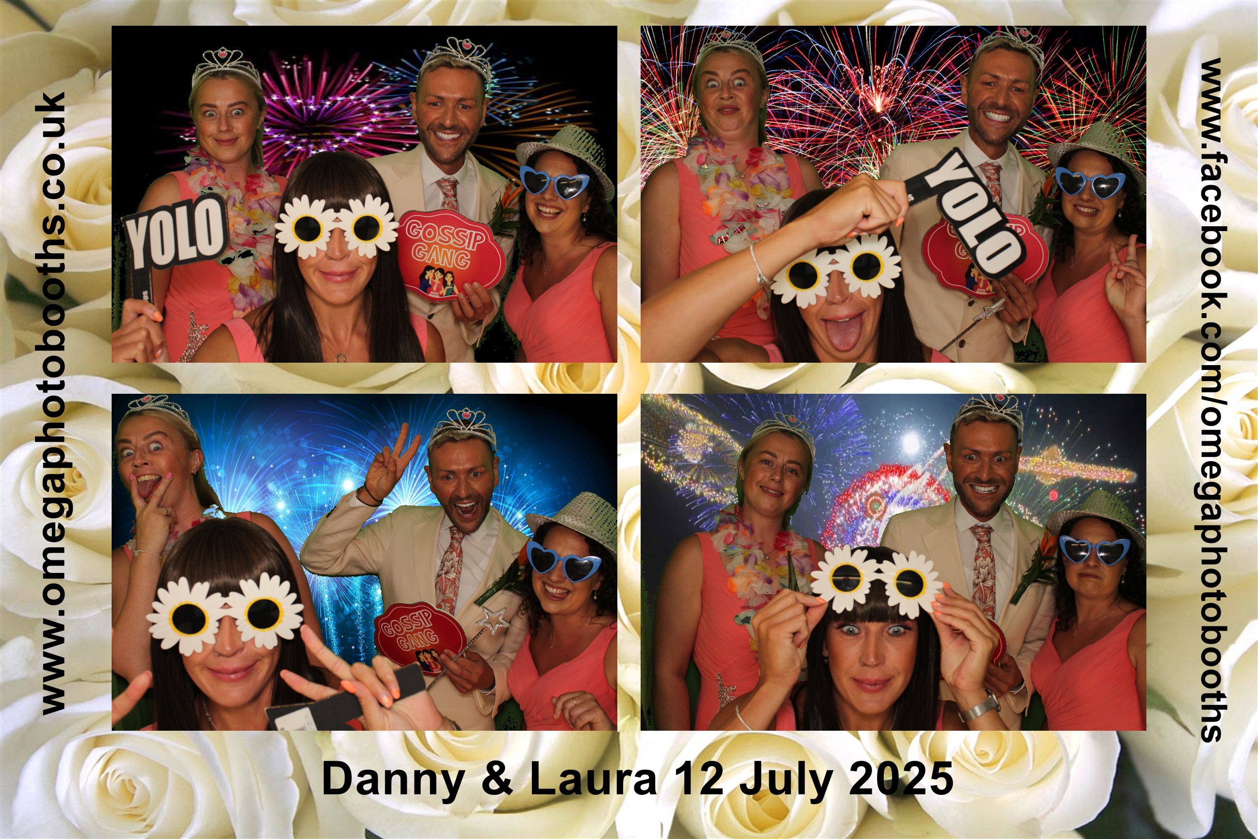 Danny & Laura's Wedding | View more photos from the event at gallery.omegaphotobooths.co.uk/u/Omega-Photobooths/Danny-Lauras-Wedding