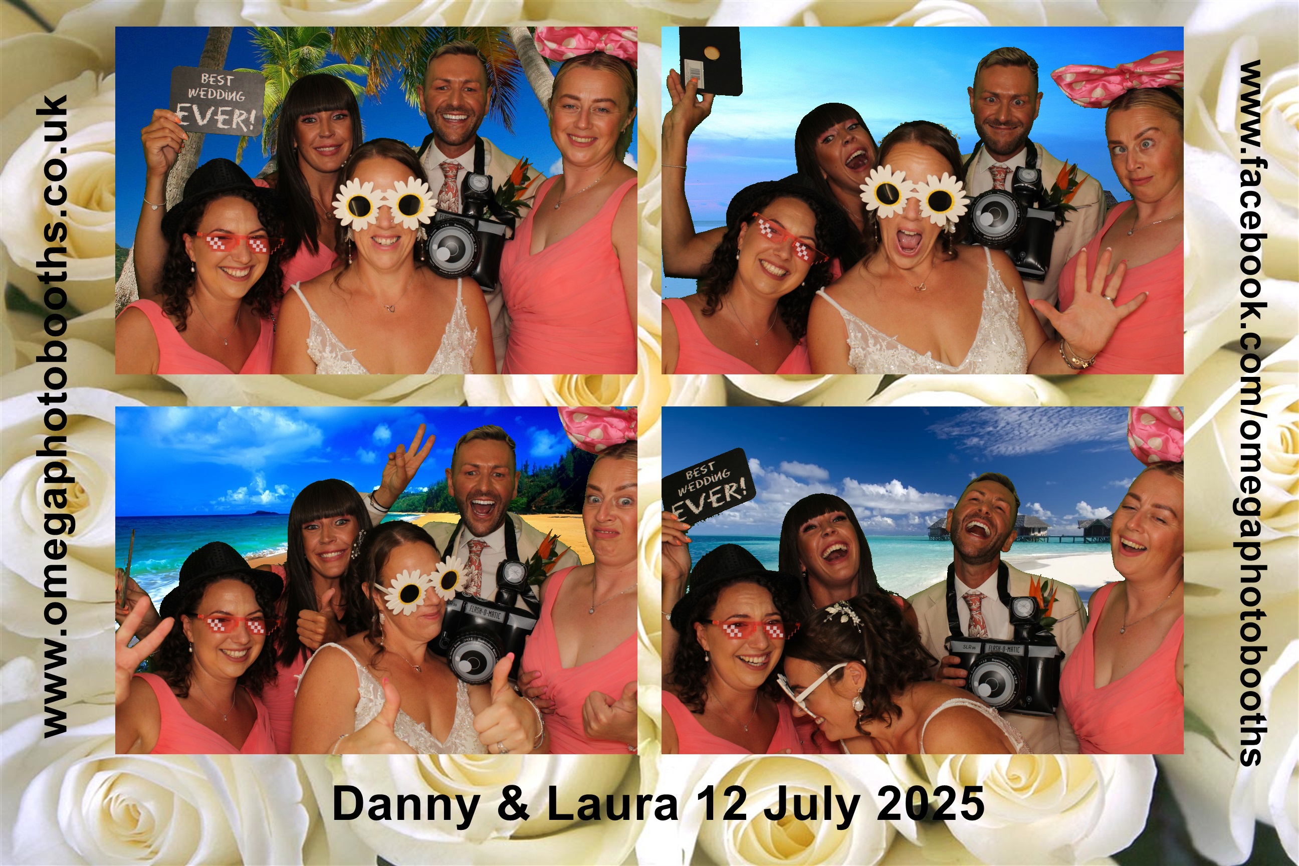 Danny & Laura's Wedding | View more photos from the event at gallery.omegaphotobooths.co.uk/u/Omega-Photobooths/Danny-Lauras-Wedding