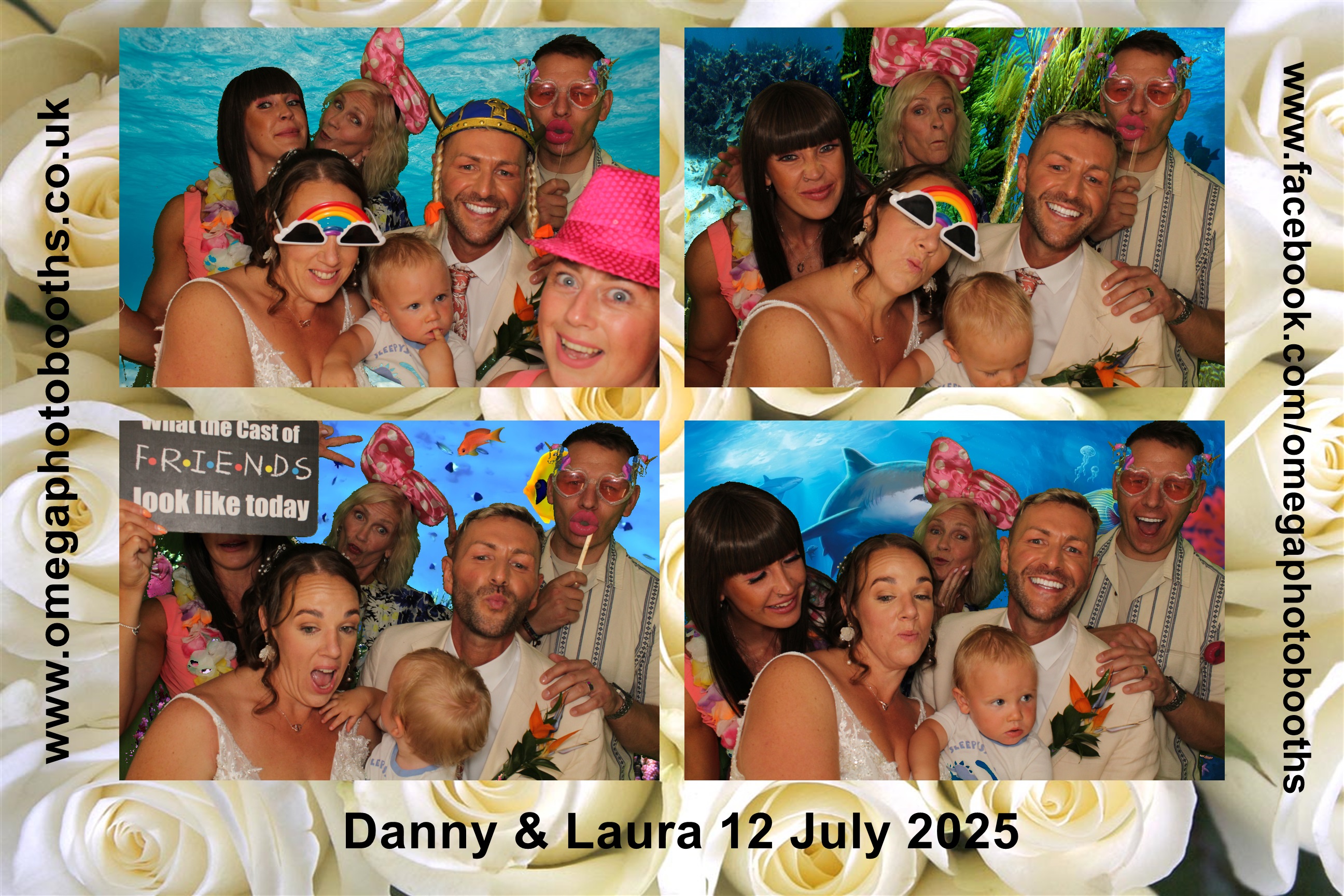 Danny & Laura's Wedding | View more photos from the event at gallery.omegaphotobooths.co.uk/u/Omega-Photobooths/Danny-Lauras-Wedding