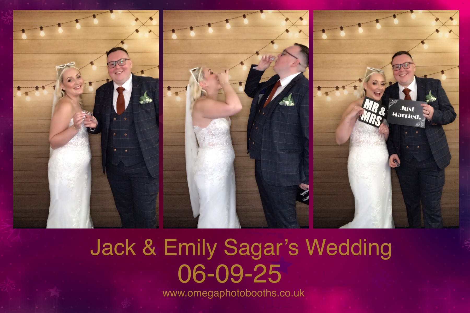 Jack & Emily's Wedding | View more photos from the event at gallery.omegaphotobooths.co.uk/u/Omega-Photobooths/Jack-Emilys-Wedding