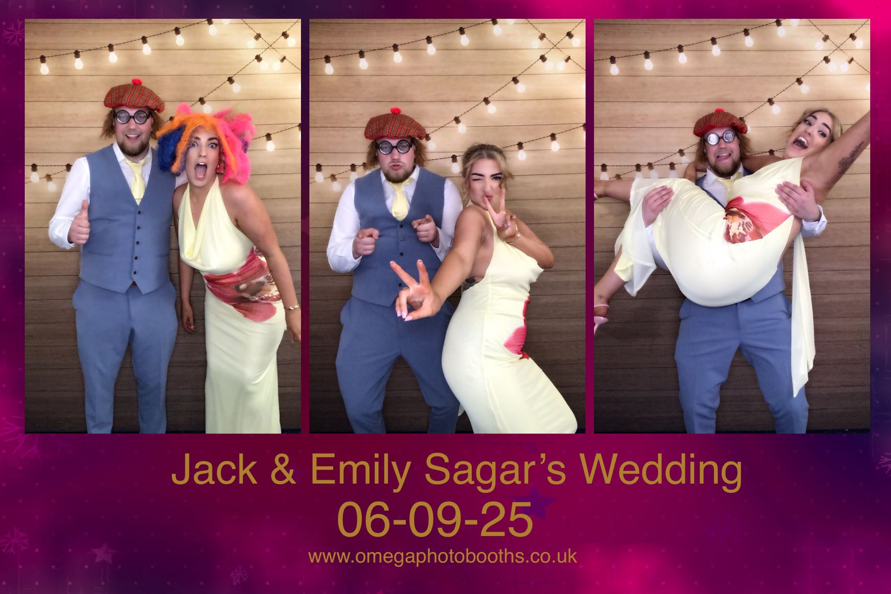 Jack & Emily's Wedding | View more photos from the event at gallery.omegaphotobooths.co.uk/u/Omega-Photobooths/Jack-Emilys-Wedding