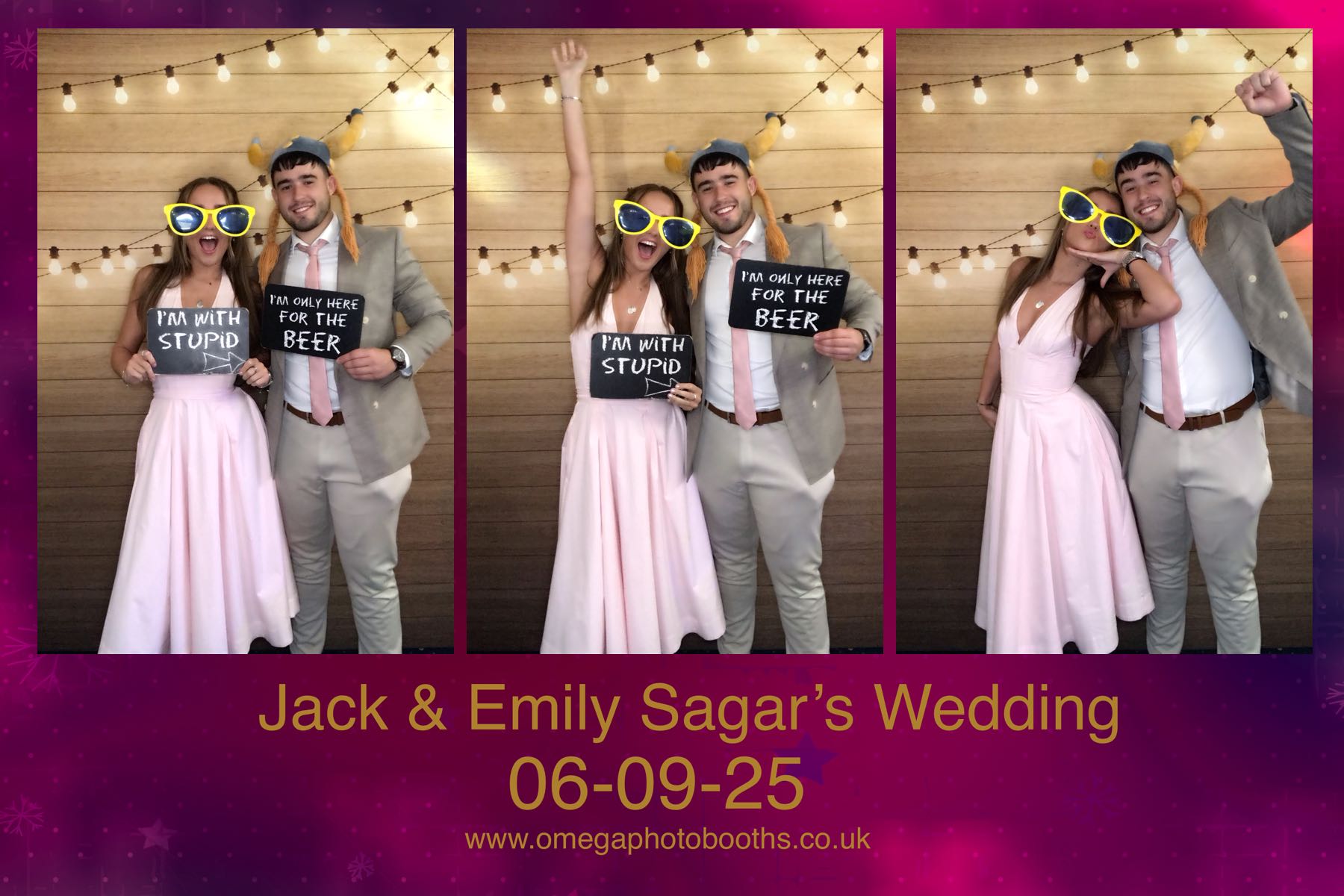 Jack & Emily's Wedding | View more photos from the event at gallery.omegaphotobooths.co.uk/u/Omega-Photobooths/Jack-Emilys-Wedding