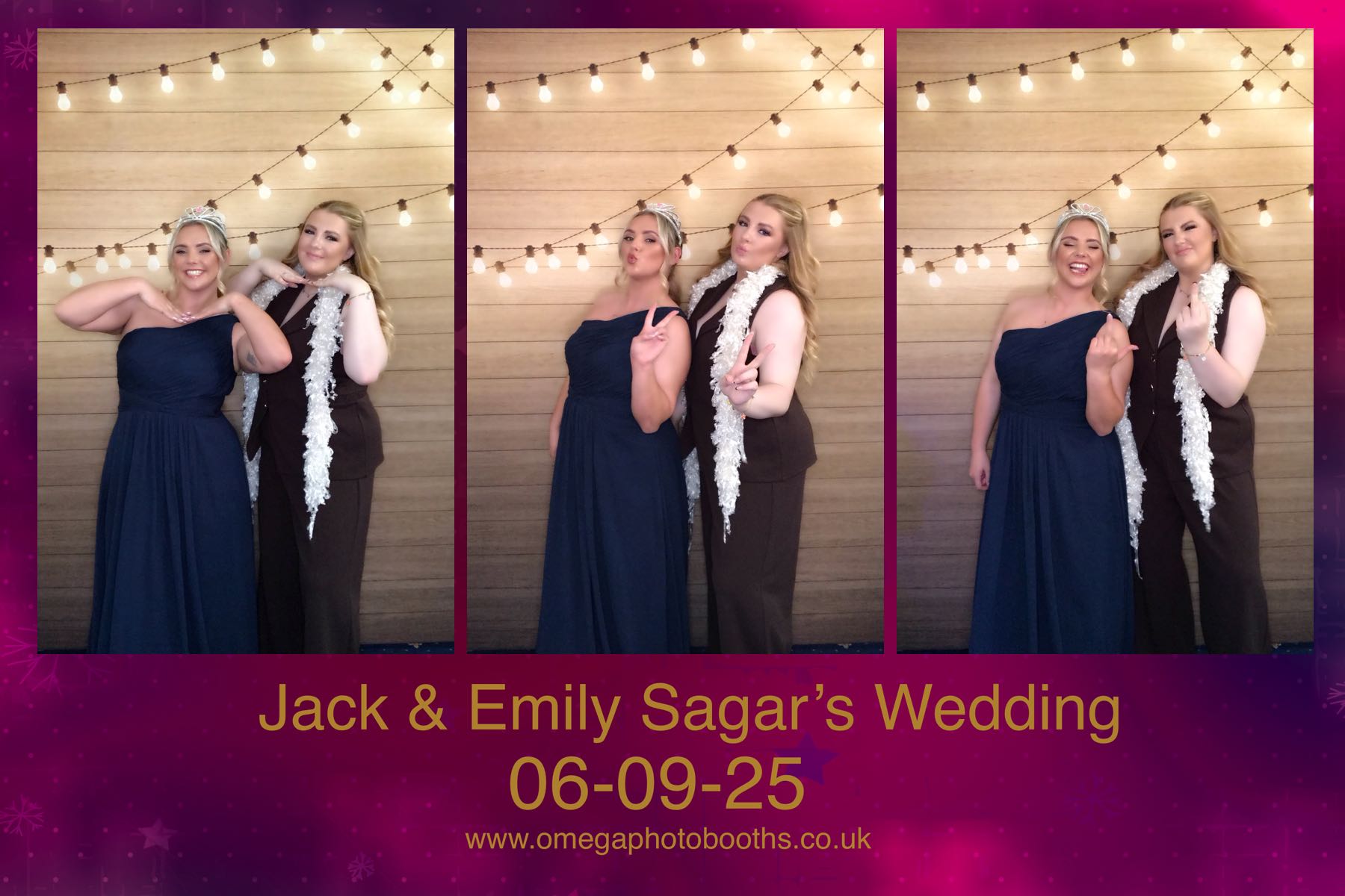 Jack & Emily's Wedding | View more photos from the event at gallery.omegaphotobooths.co.uk/u/Omega-Photobooths/Jack-Emilys-Wedding
