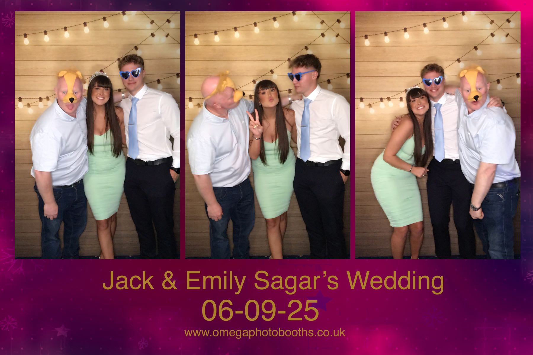 Jack & Emily's Wedding | View more photos from the event at gallery.omegaphotobooths.co.uk/u/Omega-Photobooths/Jack-Emilys-Wedding