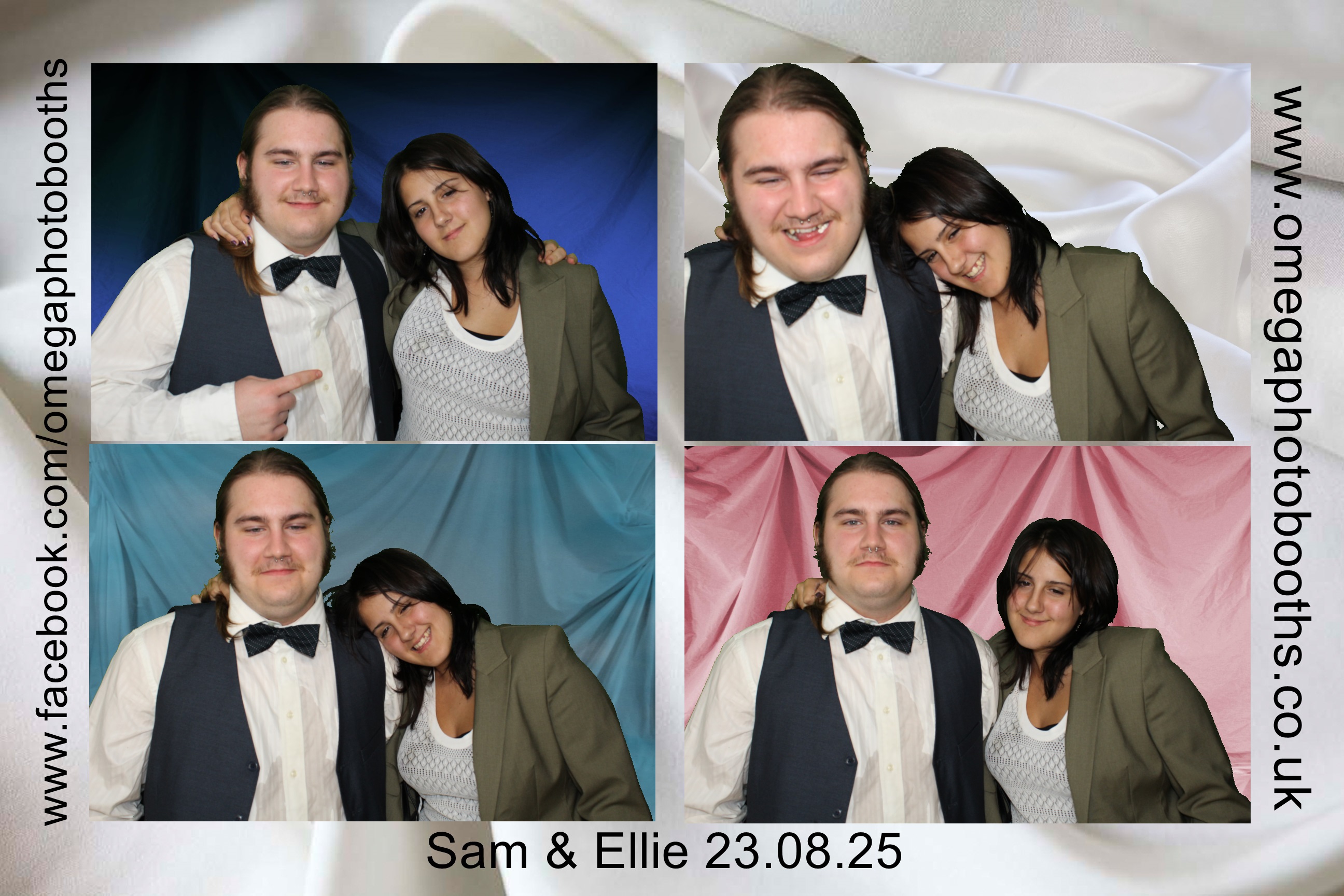 Sam & Ellie | View more photos from the event at gallery.omegaphotobooths.co.uk/u/Omega-Photobooths/Sam-Ellie