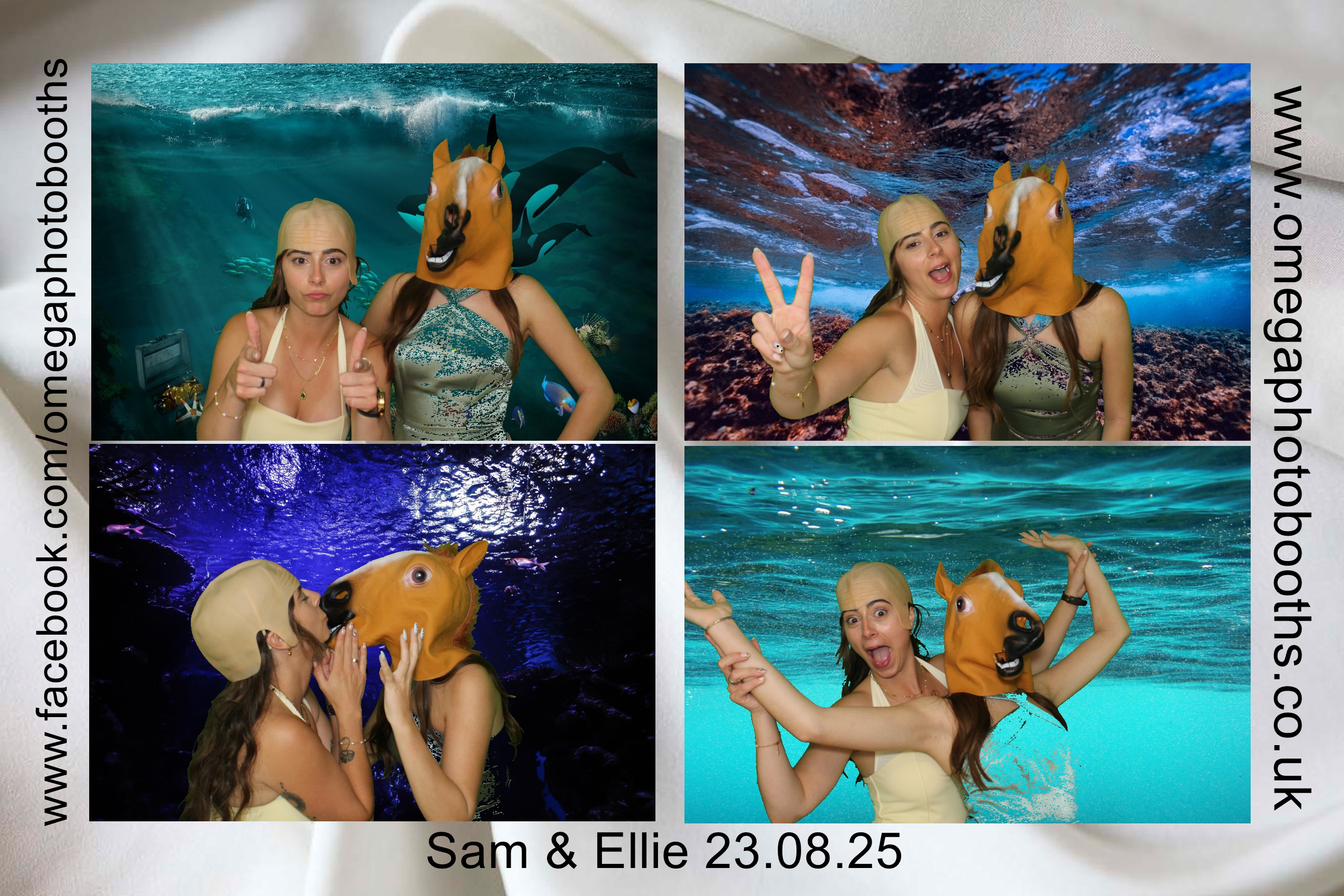 Sam & Ellie | View more photos from the event at gallery.omegaphotobooths.co.uk/u/Omega-Photobooths/Sam-Ellie