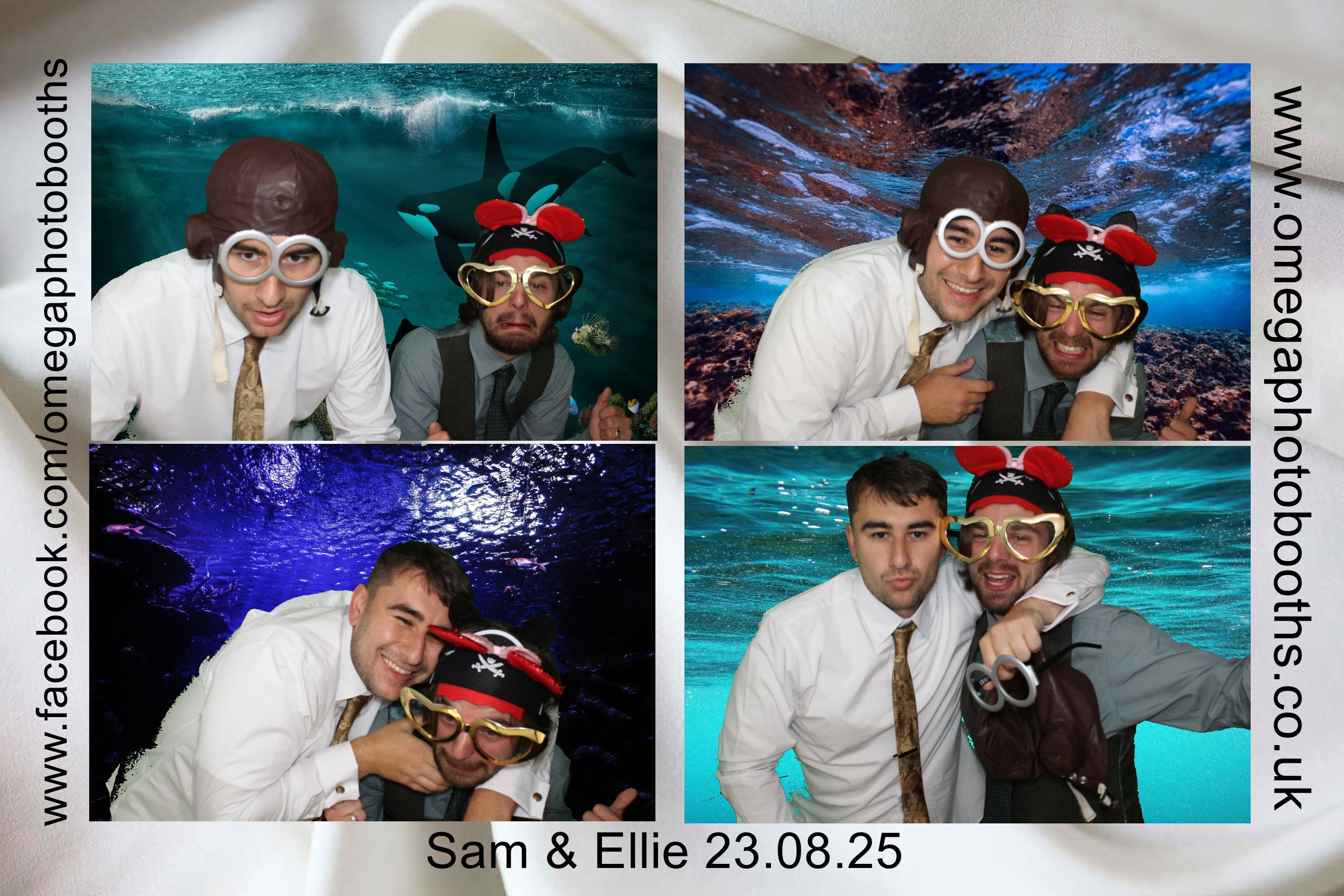 Sam & Ellie | View more photos from the event at gallery.omegaphotobooths.co.uk/u/Omega-Photobooths/Sam-Ellie