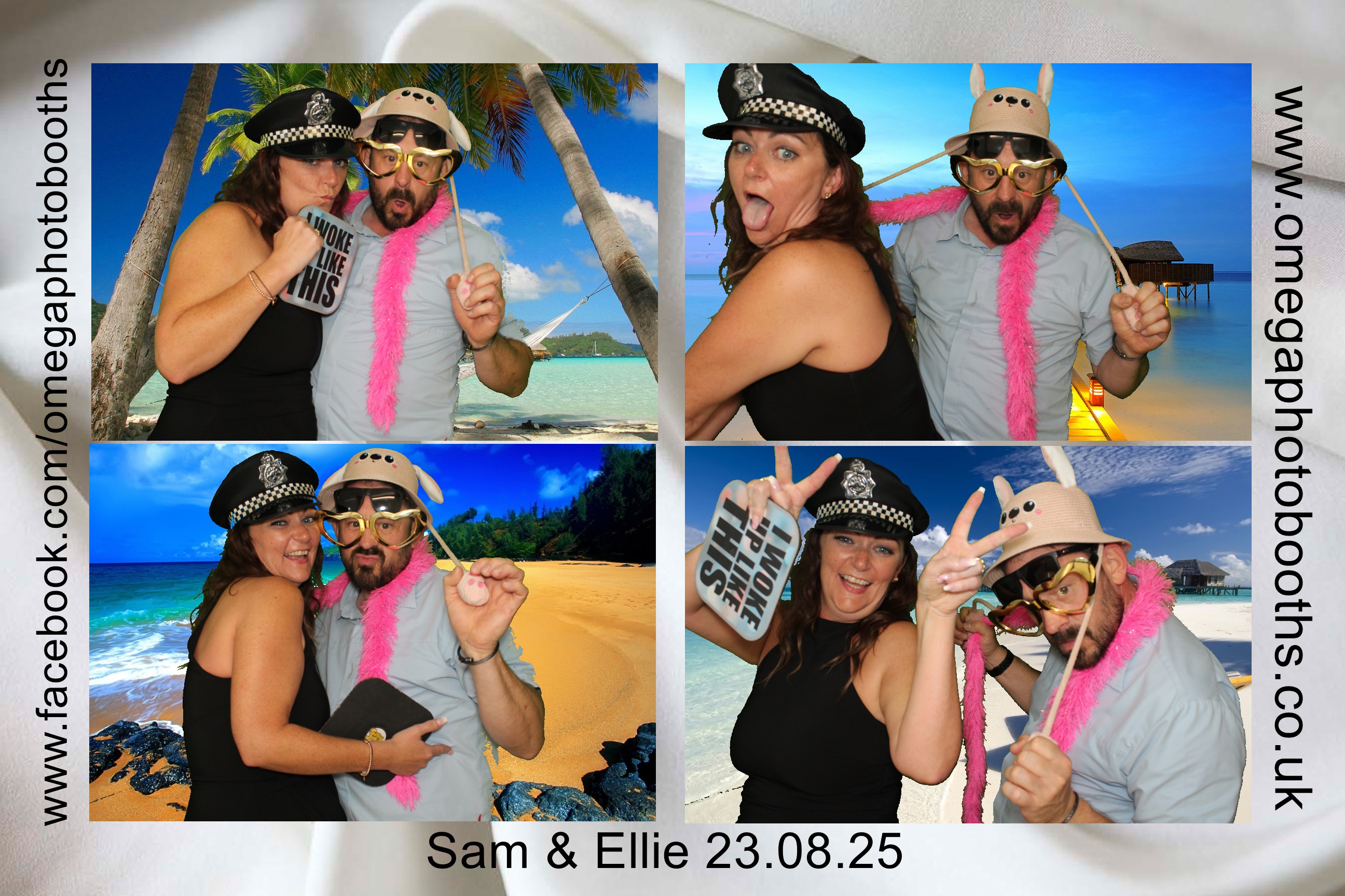 Sam & Ellie | View more photos from the event at gallery.omegaphotobooths.co.uk/u/Omega-Photobooths/Sam-Ellie