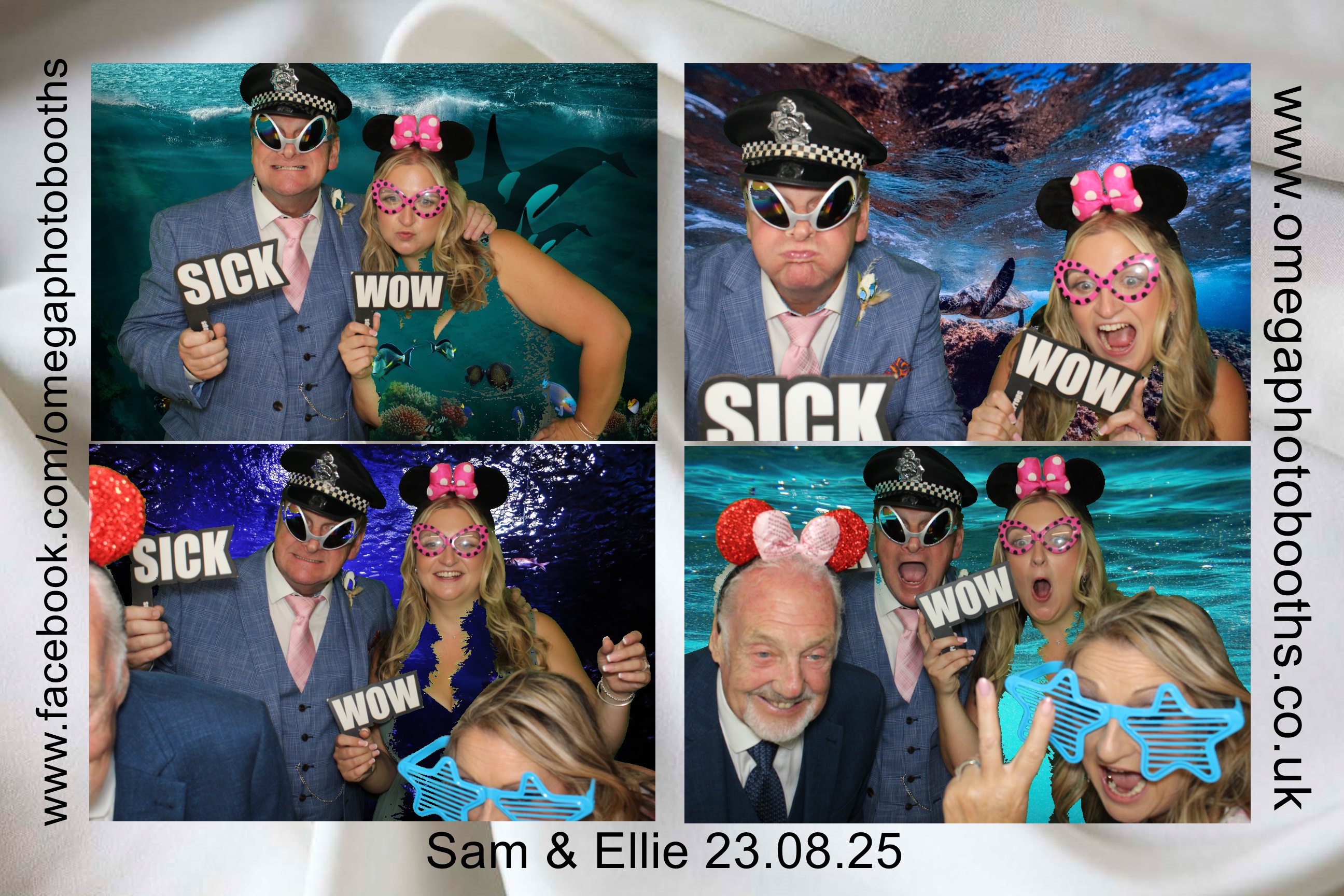 Sam & Ellie | View more photos from the event at gallery.omegaphotobooths.co.uk/u/Omega-Photobooths/Sam-Ellie