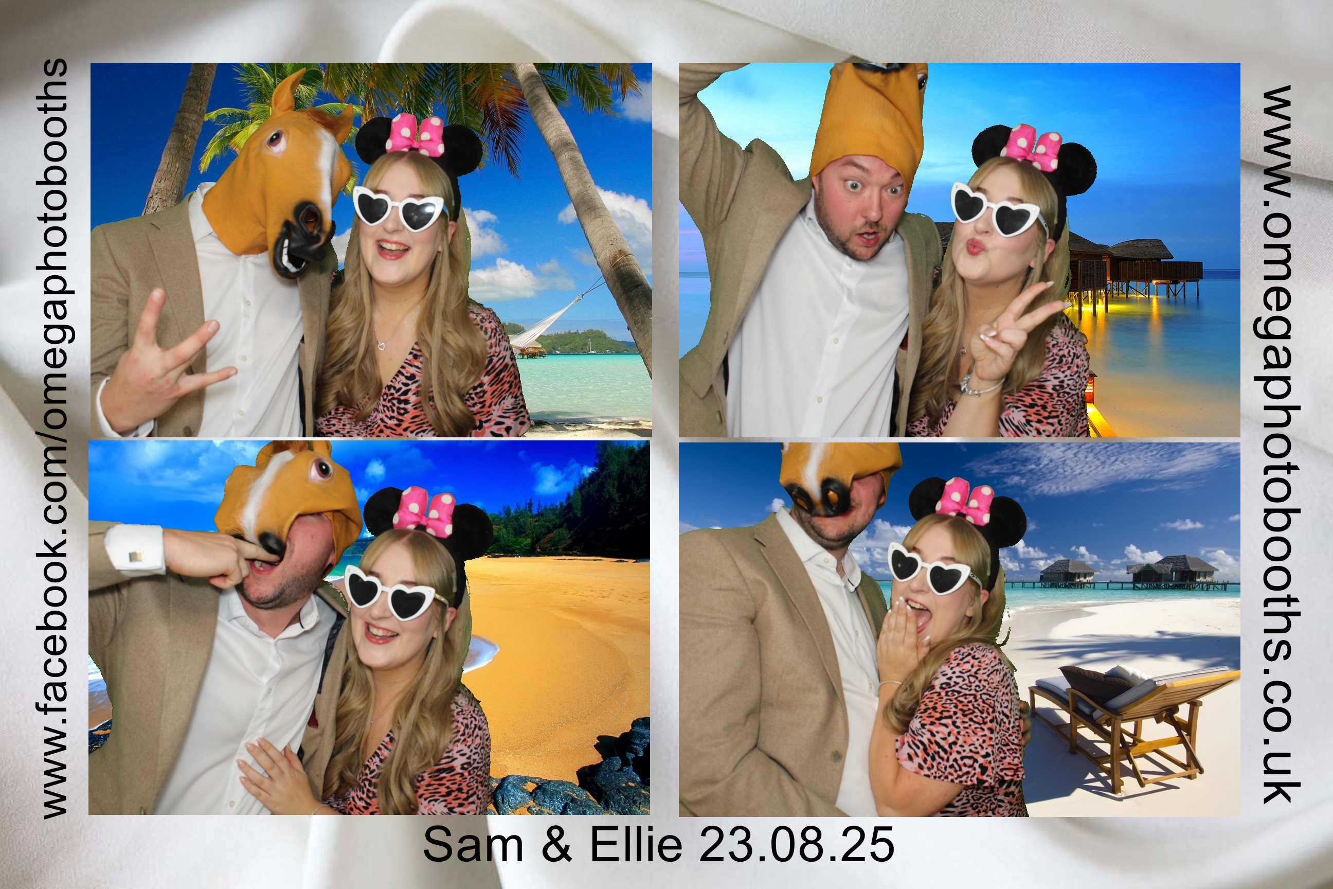 Sam & Ellie | View more photos from the event at gallery.omegaphotobooths.co.uk/u/Omega-Photobooths/Sam-Ellie