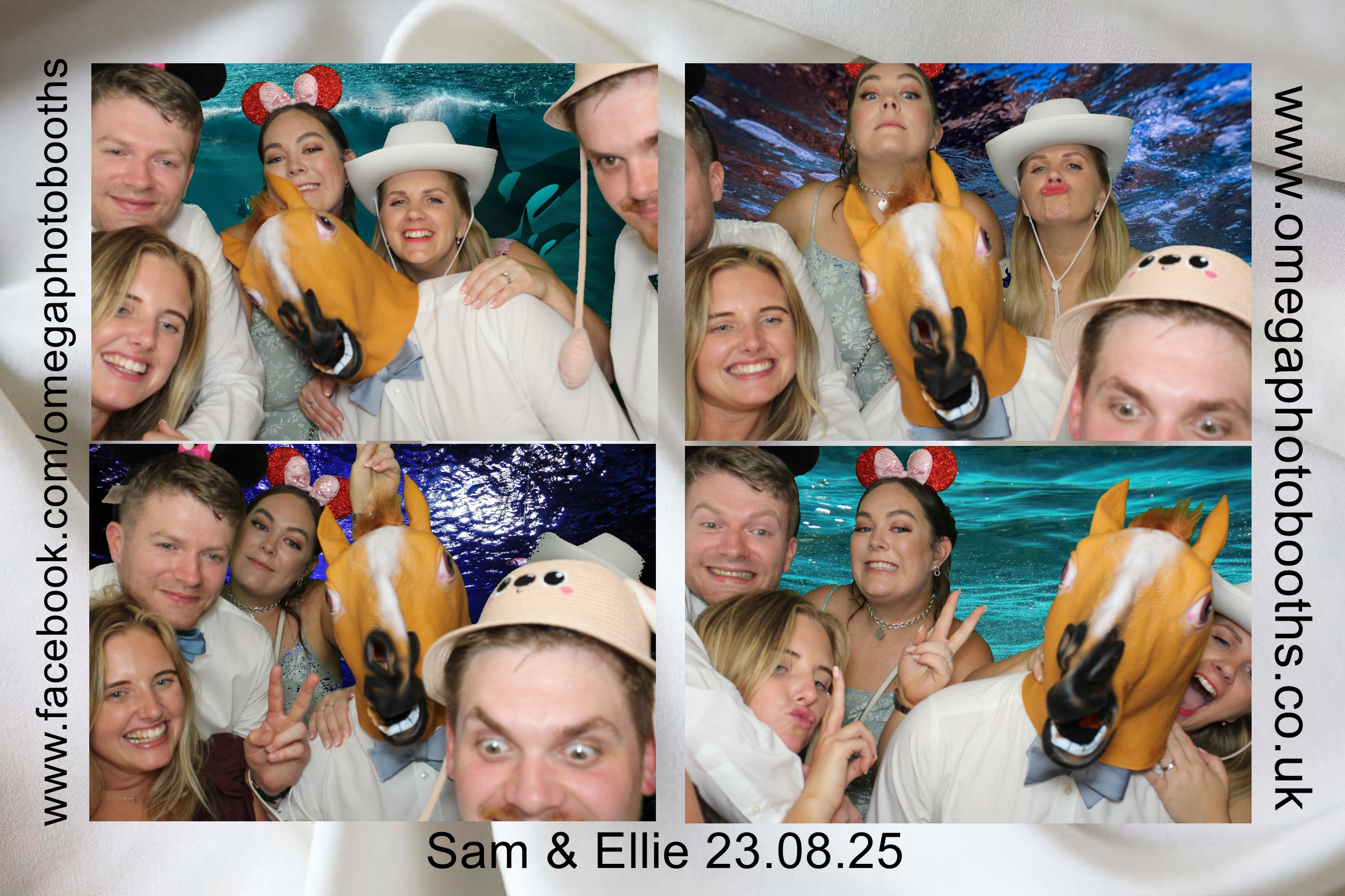 Sam & Ellie | View more photos from the event at gallery.omegaphotobooths.co.uk/u/Omega-Photobooths/Sam-Ellie