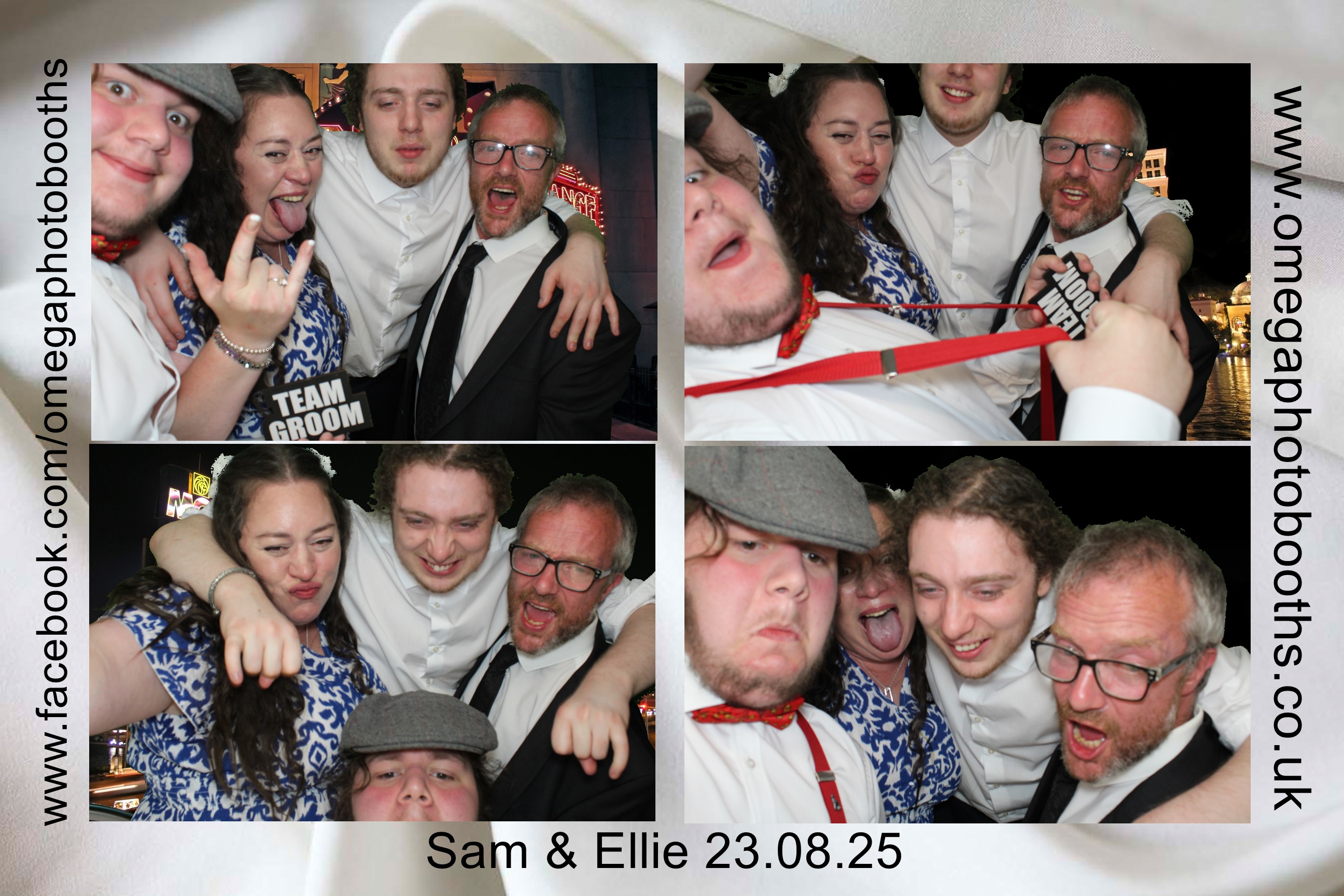 Sam & Ellie | View more photos from the event at gallery.omegaphotobooths.co.uk/u/Omega-Photobooths/Sam-Ellie