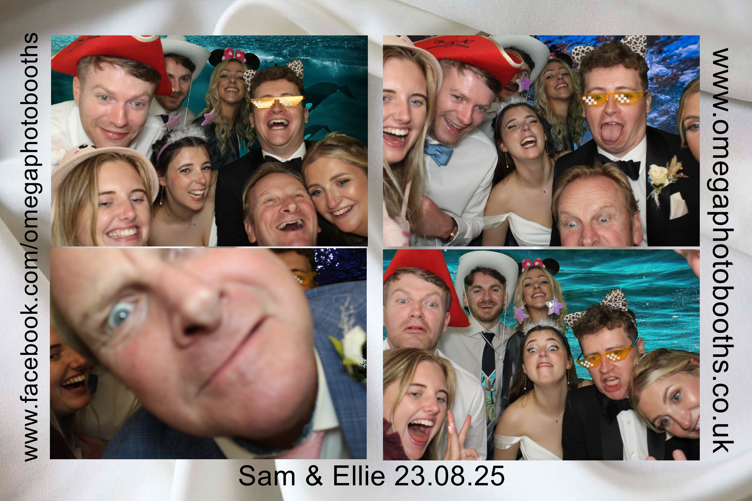 Sam & Ellie | View more photos from the event at gallery.omegaphotobooths.co.uk/u/Omega-Photobooths/Sam-Ellie