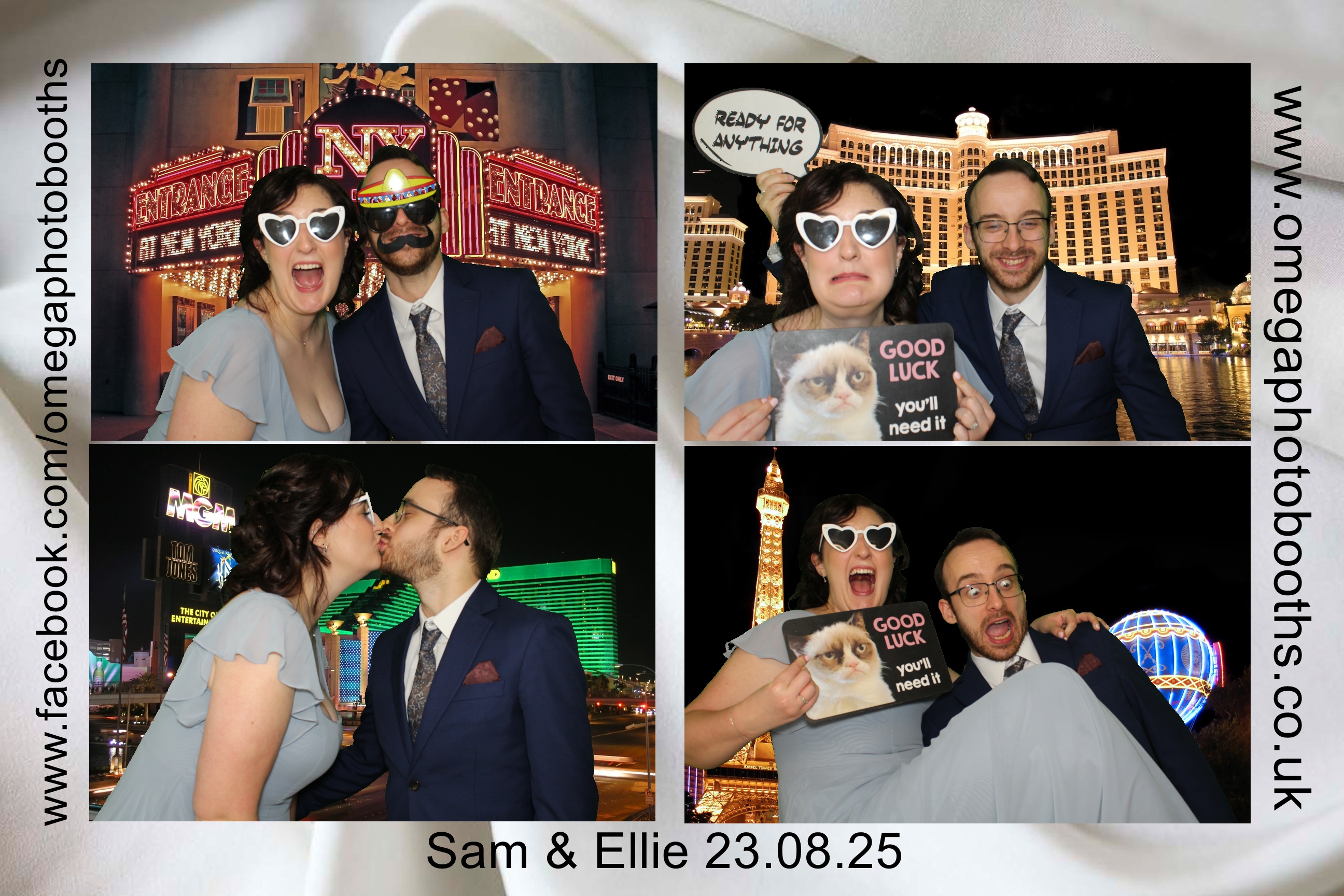 Sam & Ellie | View more photos from the event at gallery.omegaphotobooths.co.uk/u/Omega-Photobooths/Sam-Ellie