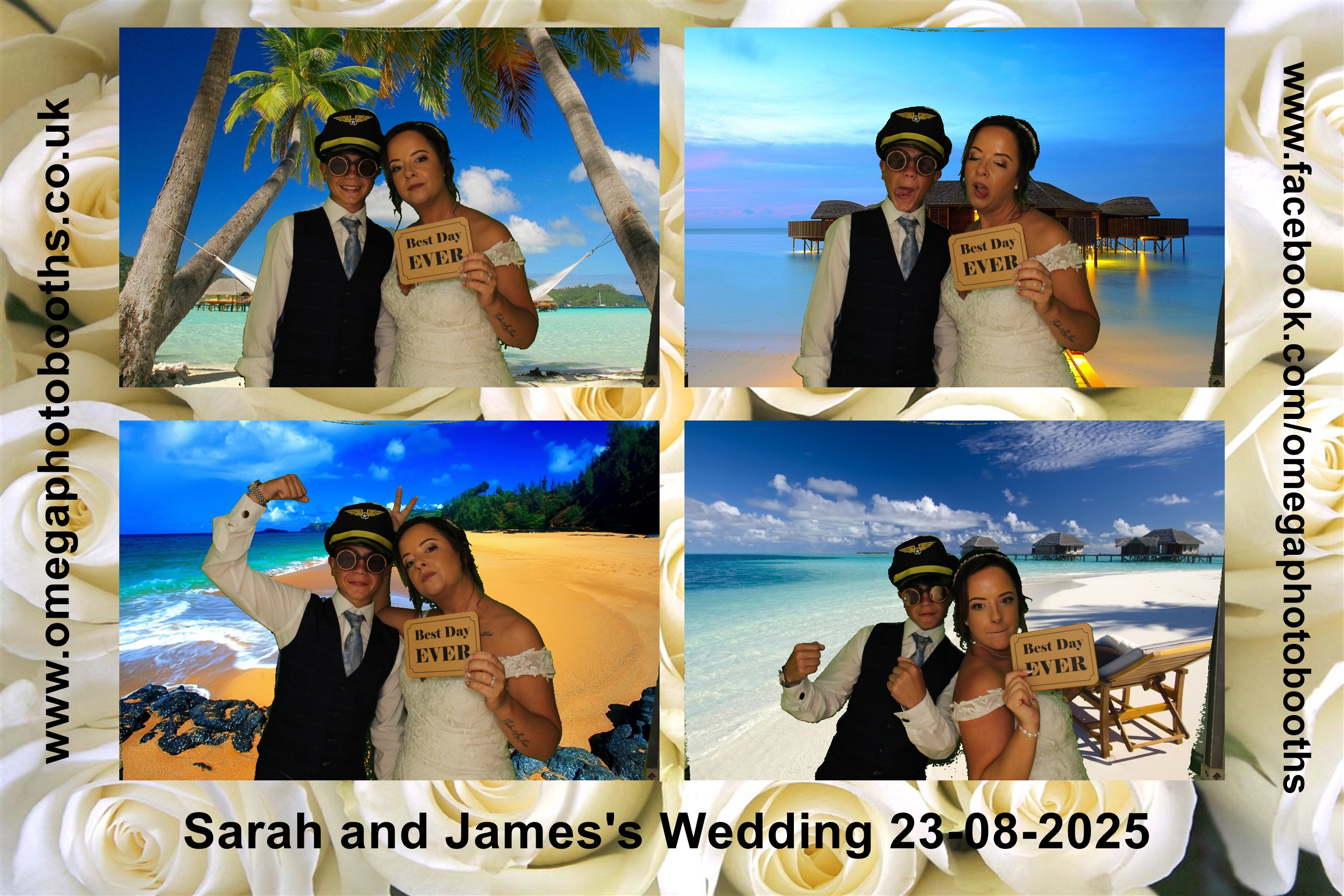 Sarah & James Wedding | View more photos from the event at gallery.omegaphotobooths.co.uk/u/Omega-Photobooths/Sarah-James-Wedding
