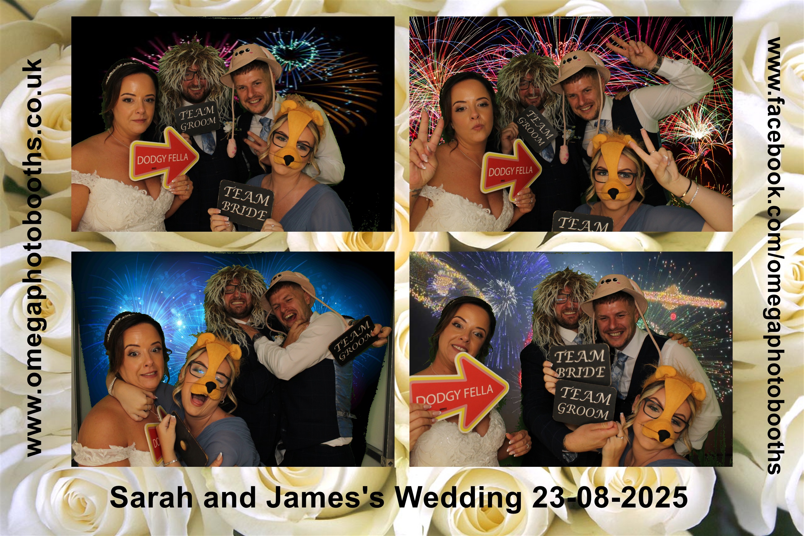 Sarah & James Wedding | View more photos from the event at gallery.omegaphotobooths.co.uk/u/Omega-Photobooths/Sarah-James-Wedding