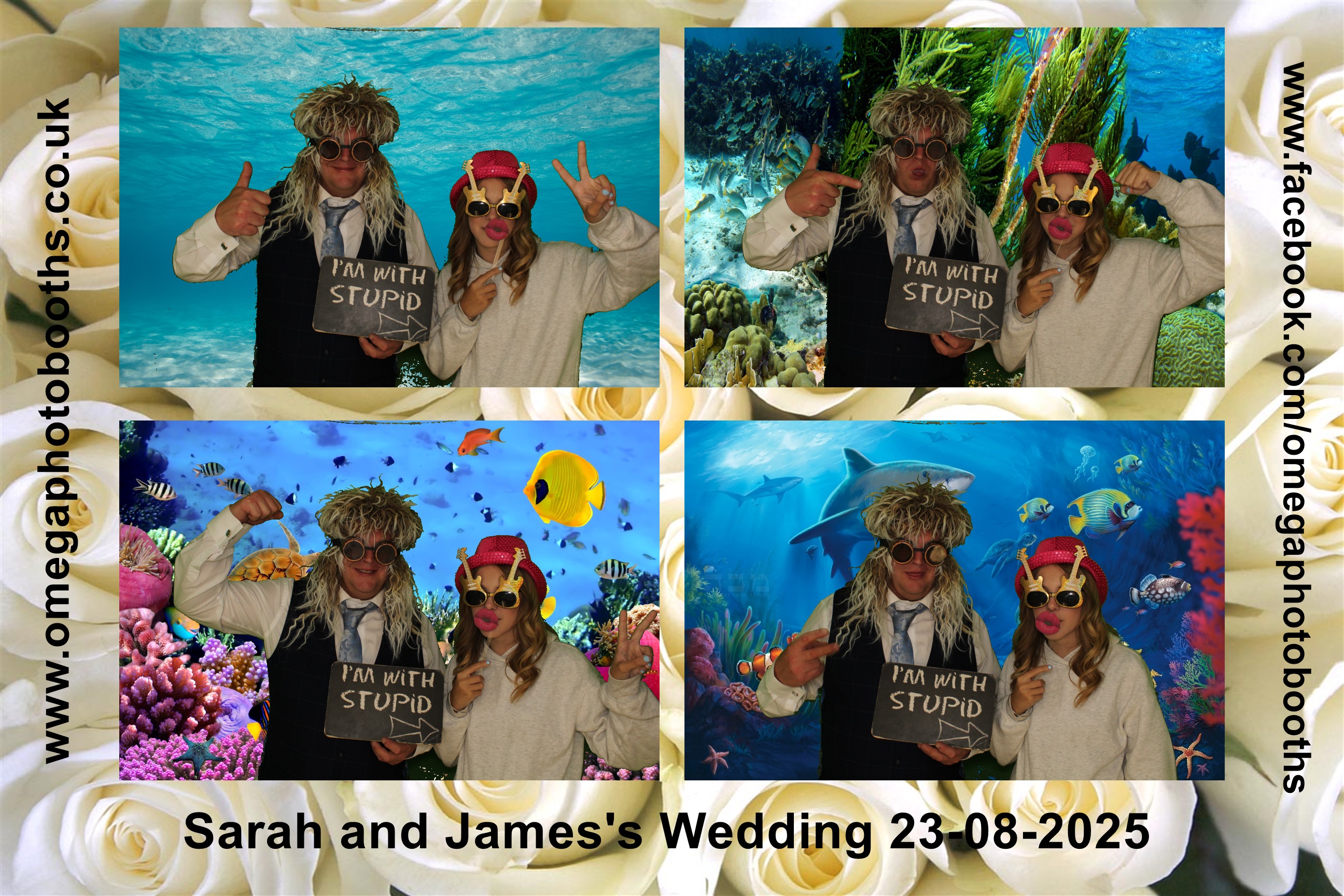 Sarah & James Wedding | View more photos from the event at gallery.omegaphotobooths.co.uk/u/Omega-Photobooths/Sarah-James-Wedding