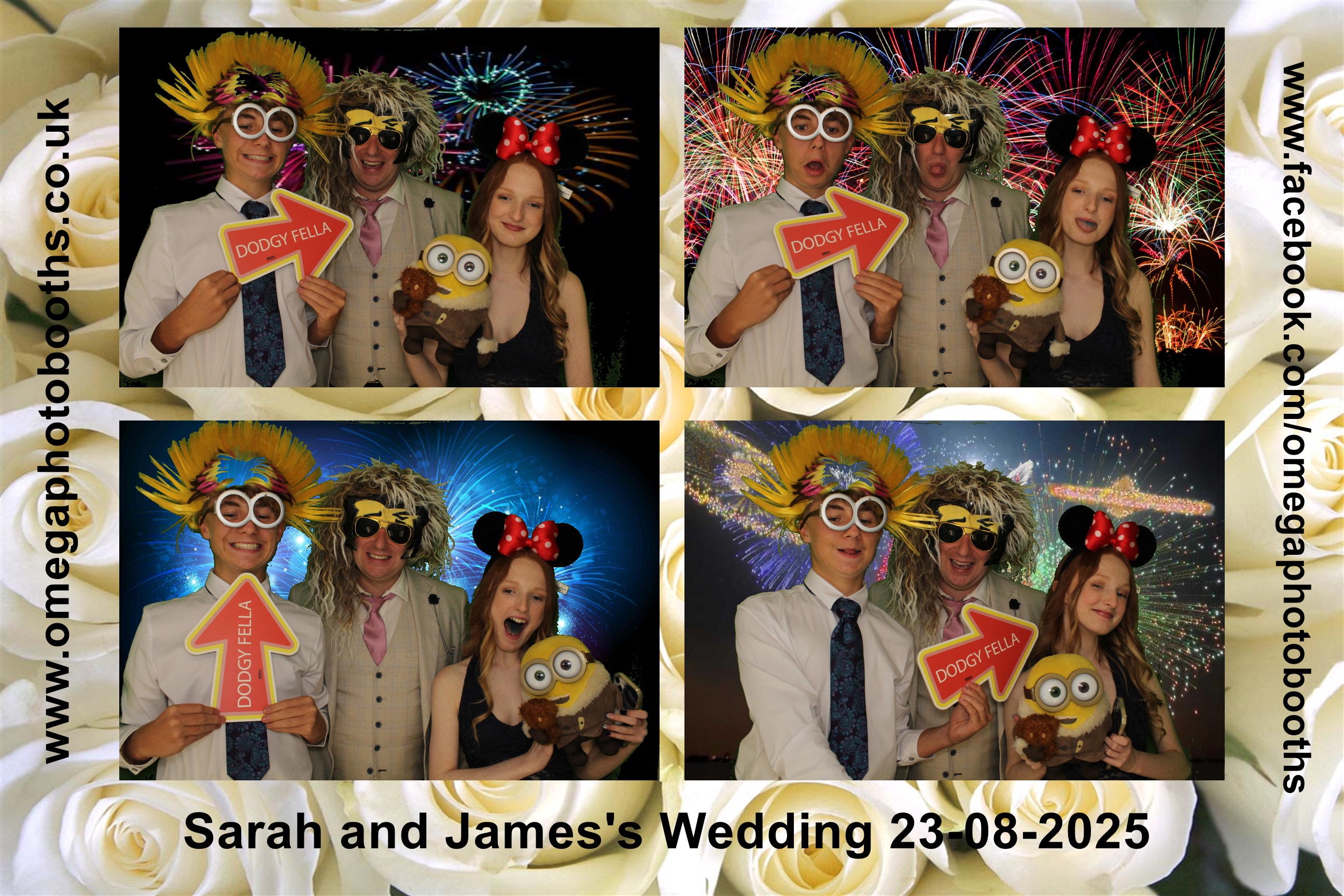 Sarah & James Wedding | View more photos from the event at gallery.omegaphotobooths.co.uk/u/Omega-Photobooths/Sarah-James-Wedding