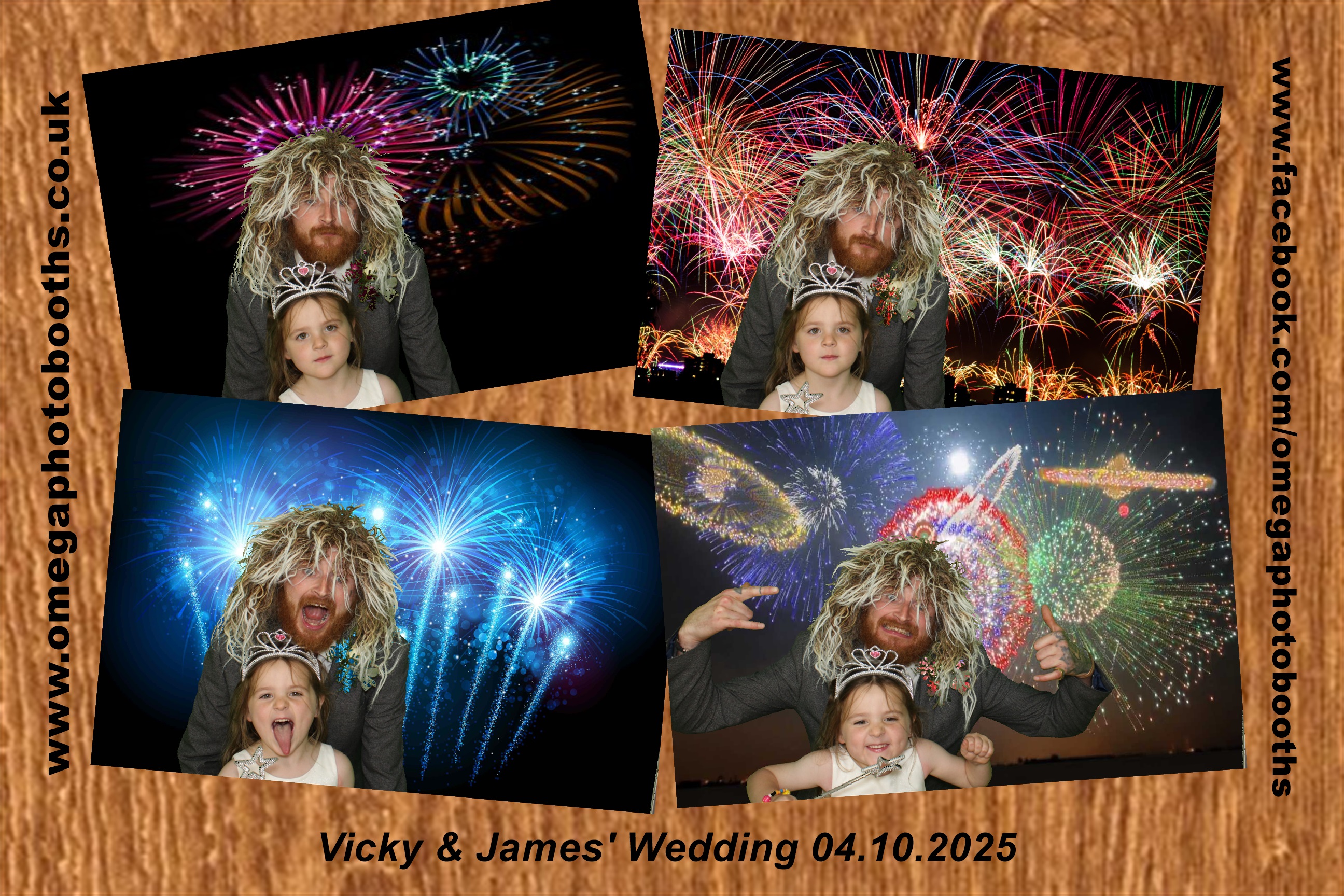 Vicky & James' Wedding | View more photos from the event at gallery.omegaphotobooths.co.uk/u/Omega-Photobooths/Vicky-James-Wedding