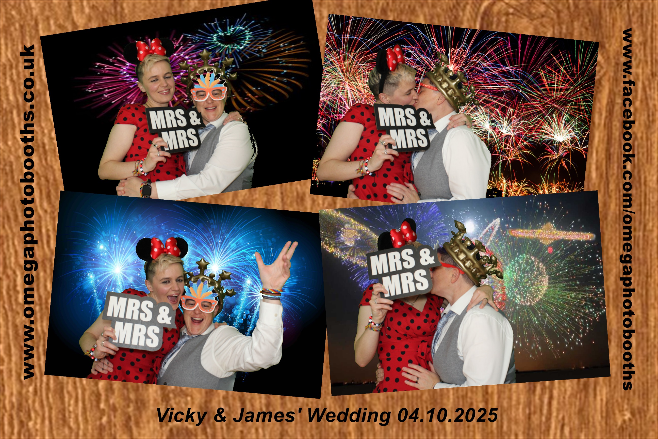 Vicky & James' Wedding | View more photos from the event at gallery.omegaphotobooths.co.uk/u/Omega-Photobooths/Vicky-James-Wedding