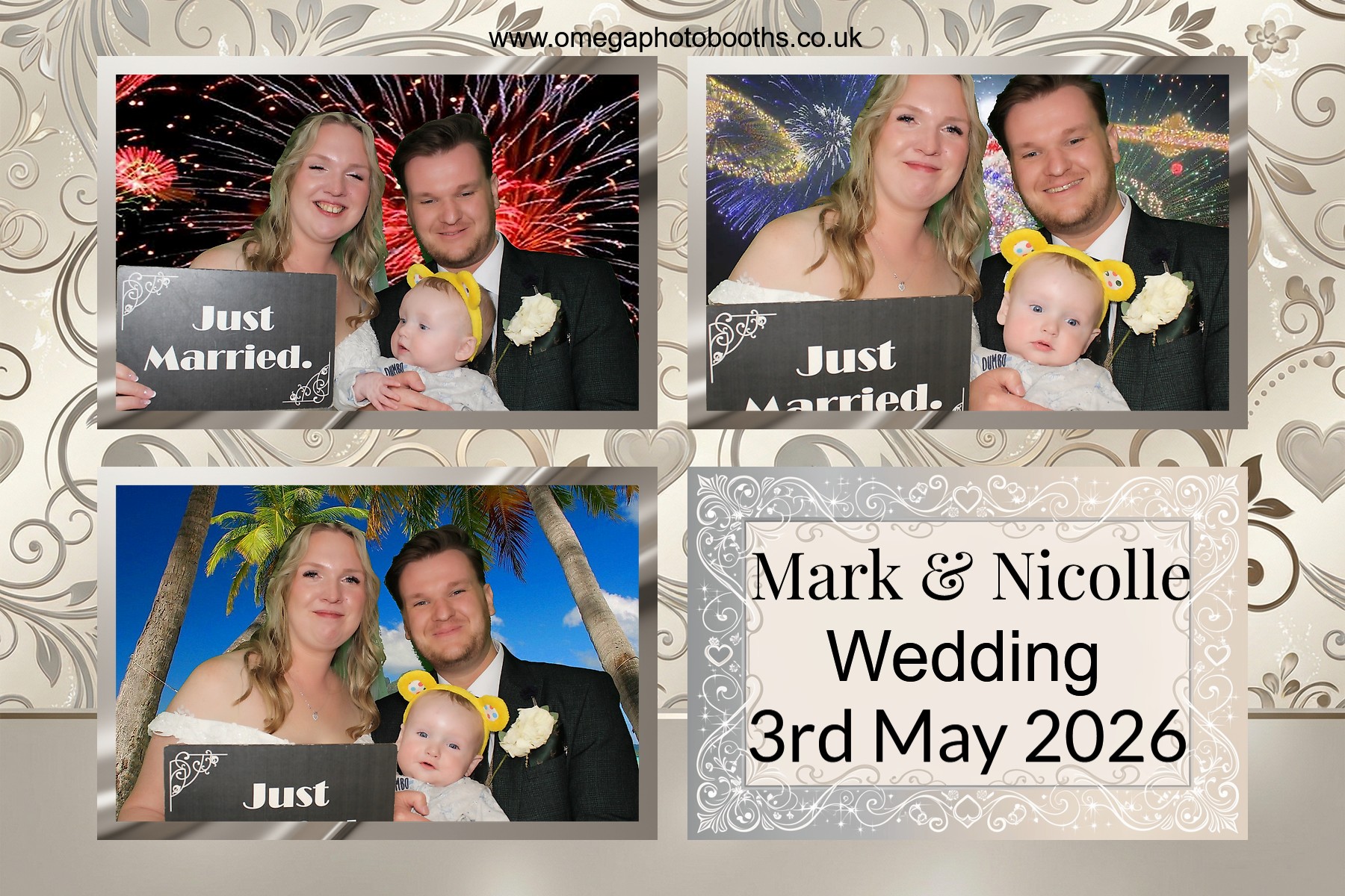 Mark & Nicolles Wedding | View more photos from the event at gallery.omegaphotobooths.co.uk/u/Omega-Photobooths/Mark-Nicolles-Wedding