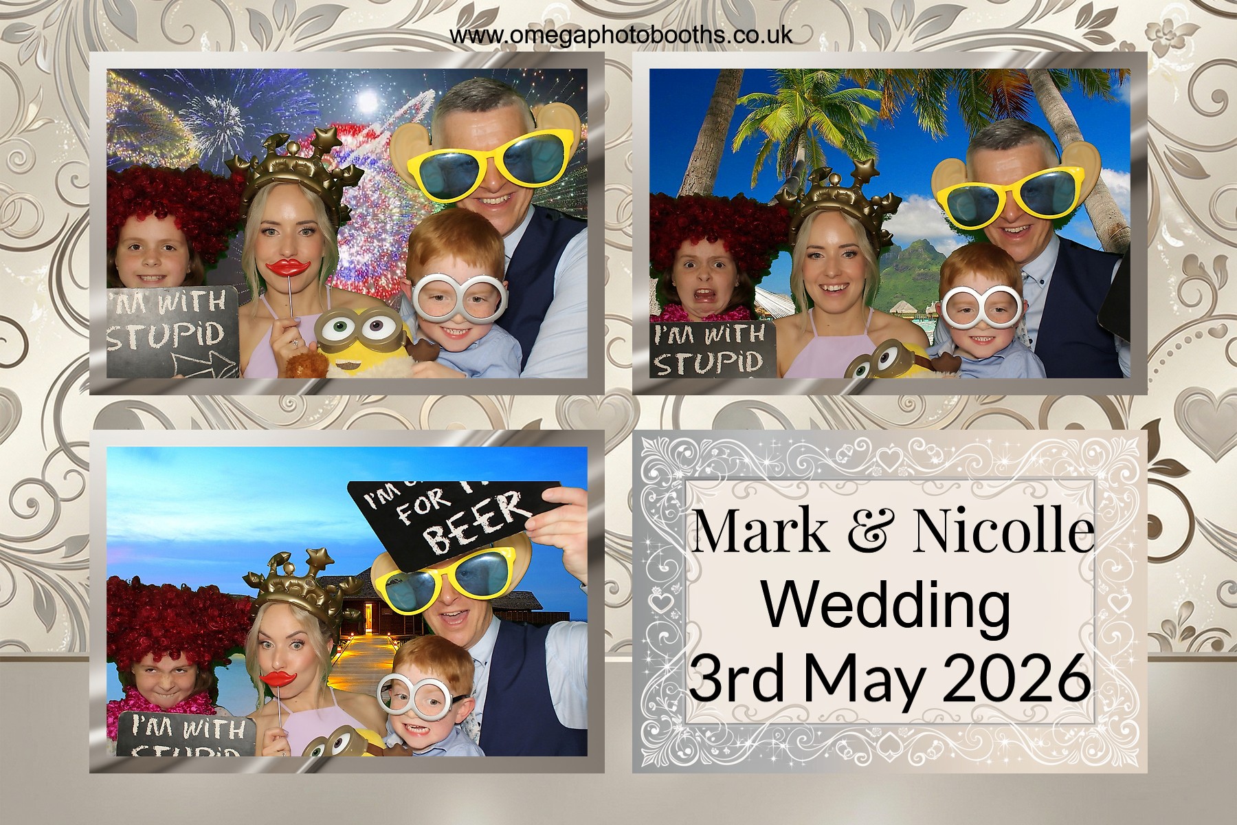 Mark & Nicolles Wedding | View more photos from the event at gallery.omegaphotobooths.co.uk/u/Omega-Photobooths/Mark-Nicolles-Wedding