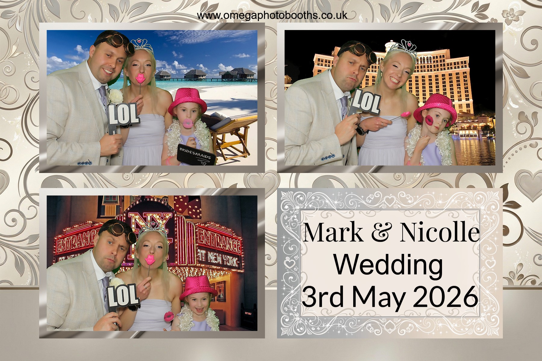 Mark & Nicolles Wedding | View more photos from the event at gallery.omegaphotobooths.co.uk/u/Omega-Photobooths/Mark-Nicolles-Wedding