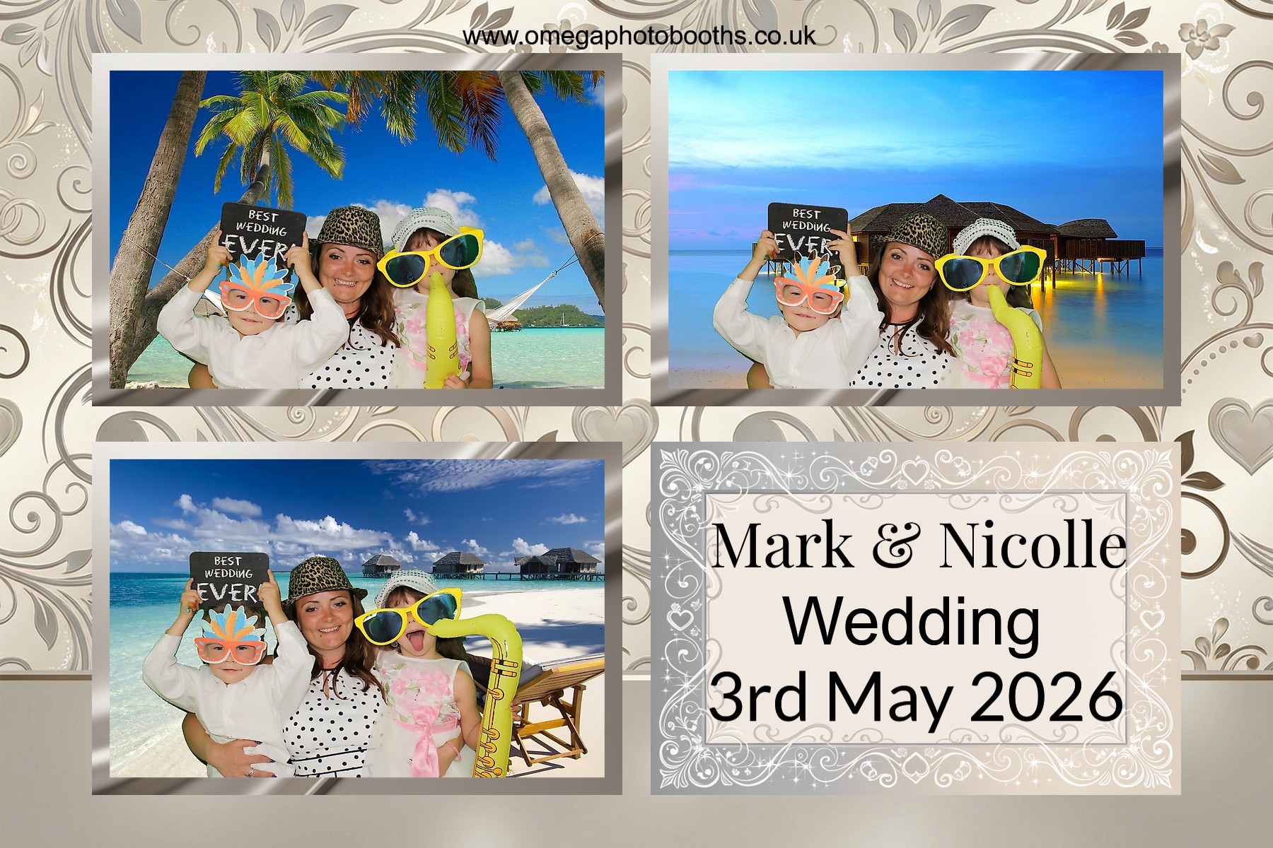 Mark & Nicolles Wedding | View more photos from the event at gallery.omegaphotobooths.co.uk/u/Omega-Photobooths/Mark-Nicolles-Wedding