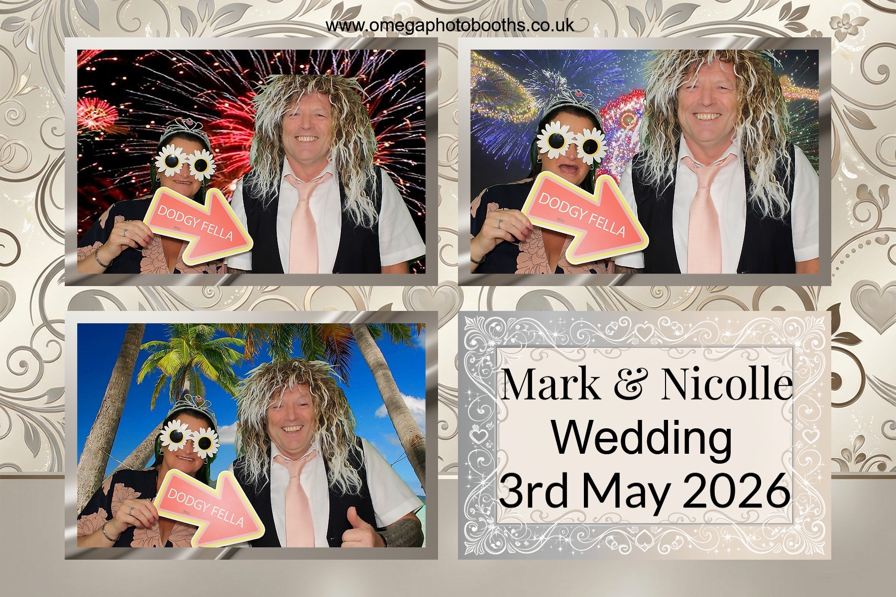 Mark & Nicolles Wedding | View more photos from the event at gallery.omegaphotobooths.co.uk/u/Omega-Photobooths/Mark-Nicolles-Wedding