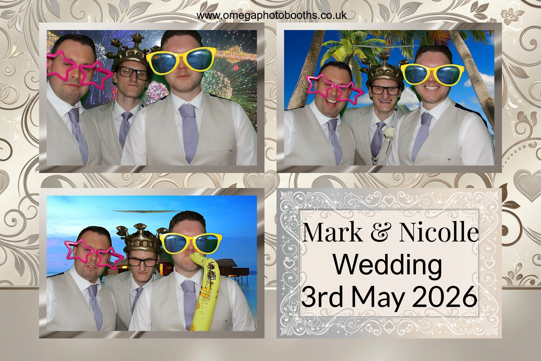 Mark & Nicolles Wedding | View more photos from the event at gallery.omegaphotobooths.co.uk/u/Omega-Photobooths/Mark-Nicolles-Wedding