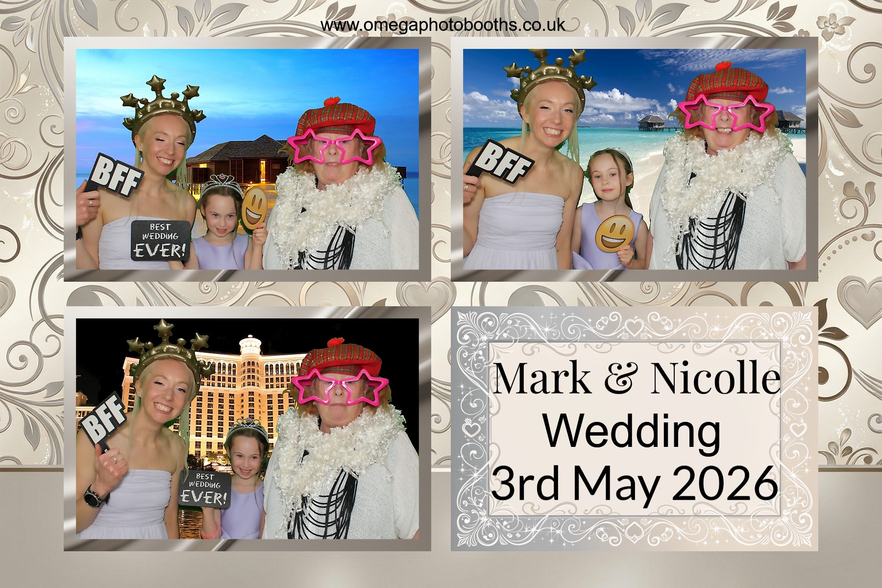 Mark & Nicolles Wedding | View more photos from the event at gallery.omegaphotobooths.co.uk/u/Omega-Photobooths/Mark-Nicolles-Wedding