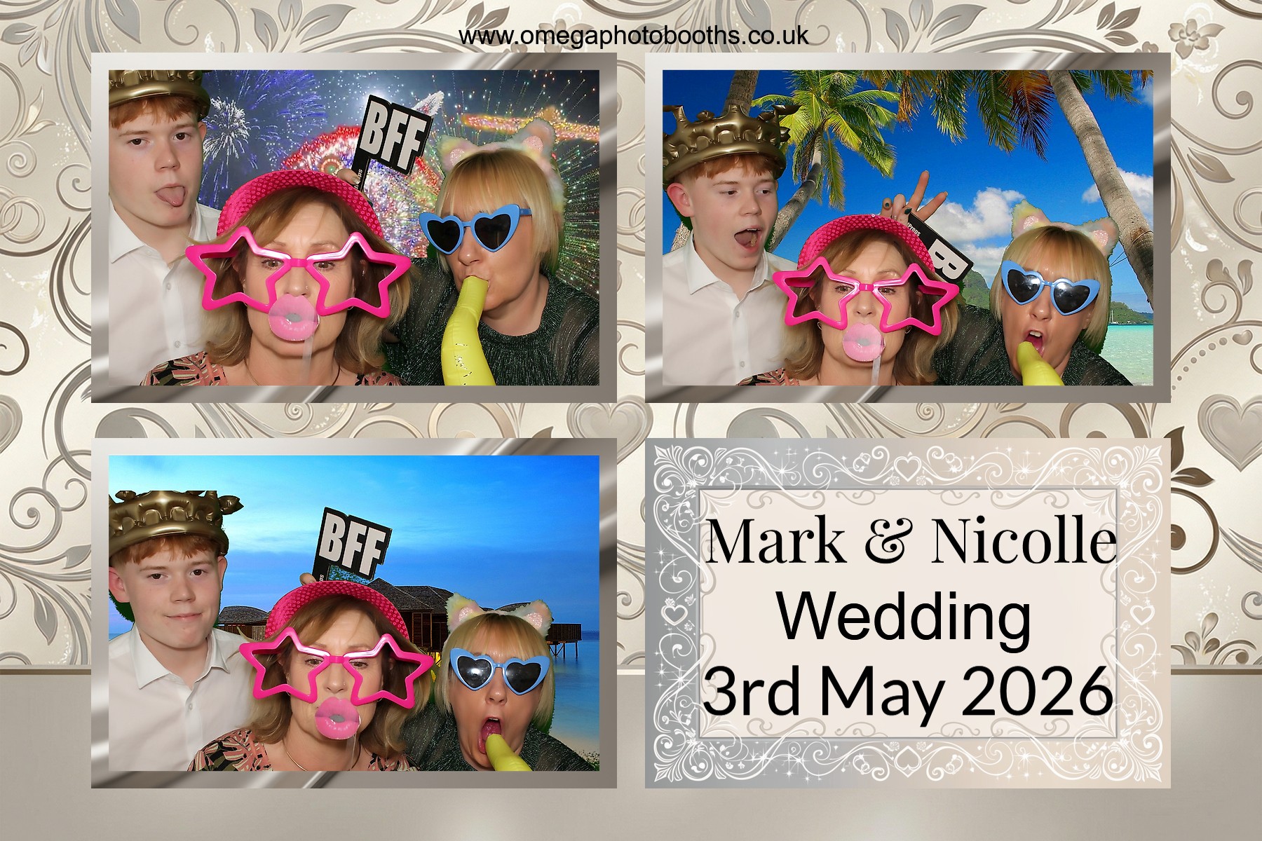 Mark & Nicolles Wedding | View more photos from the event at gallery.omegaphotobooths.co.uk/u/Omega-Photobooths/Mark-Nicolles-Wedding
