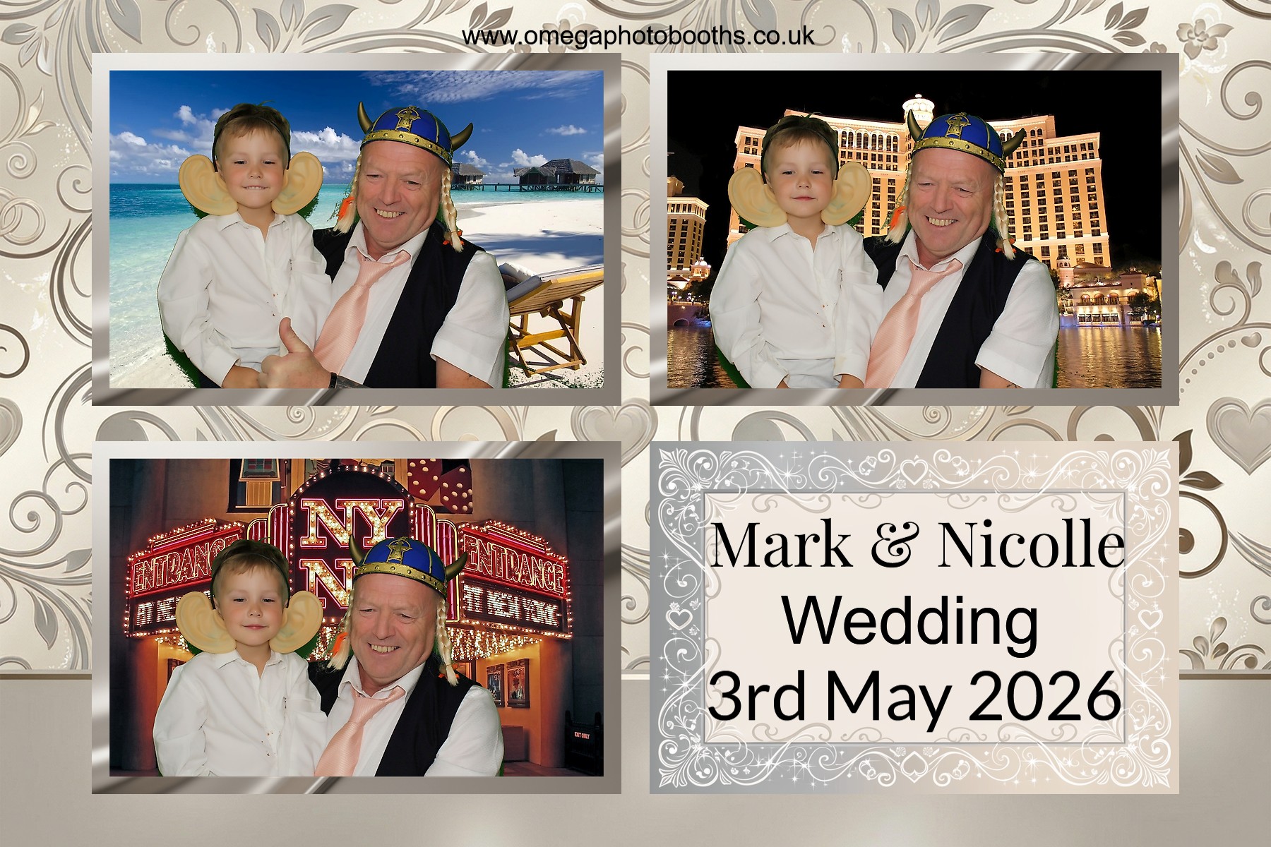 Mark & Nicolles Wedding | View more photos from the event at gallery.omegaphotobooths.co.uk/u/Omega-Photobooths/Mark-Nicolles-Wedding
